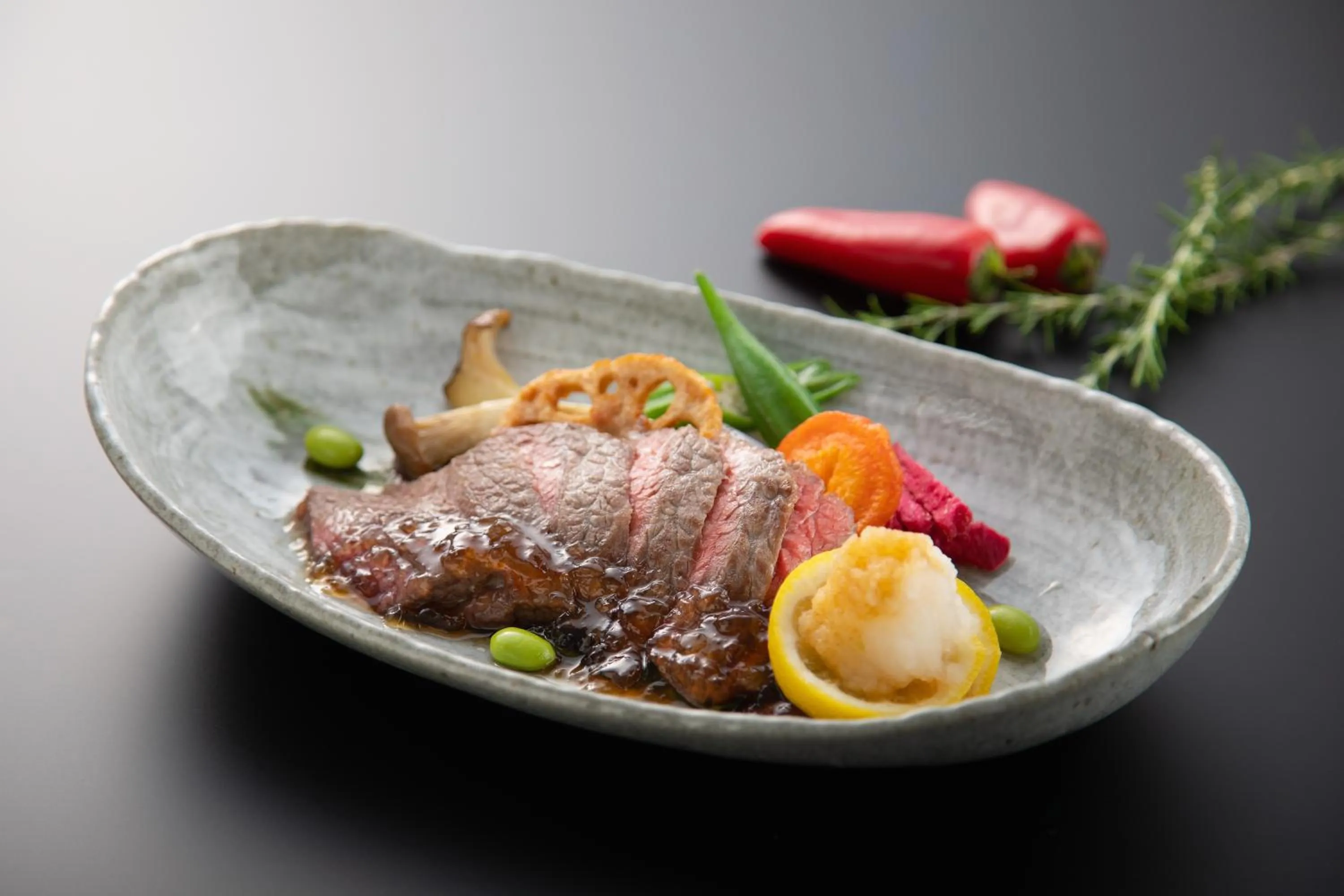 Food in Kowakuen Haruka