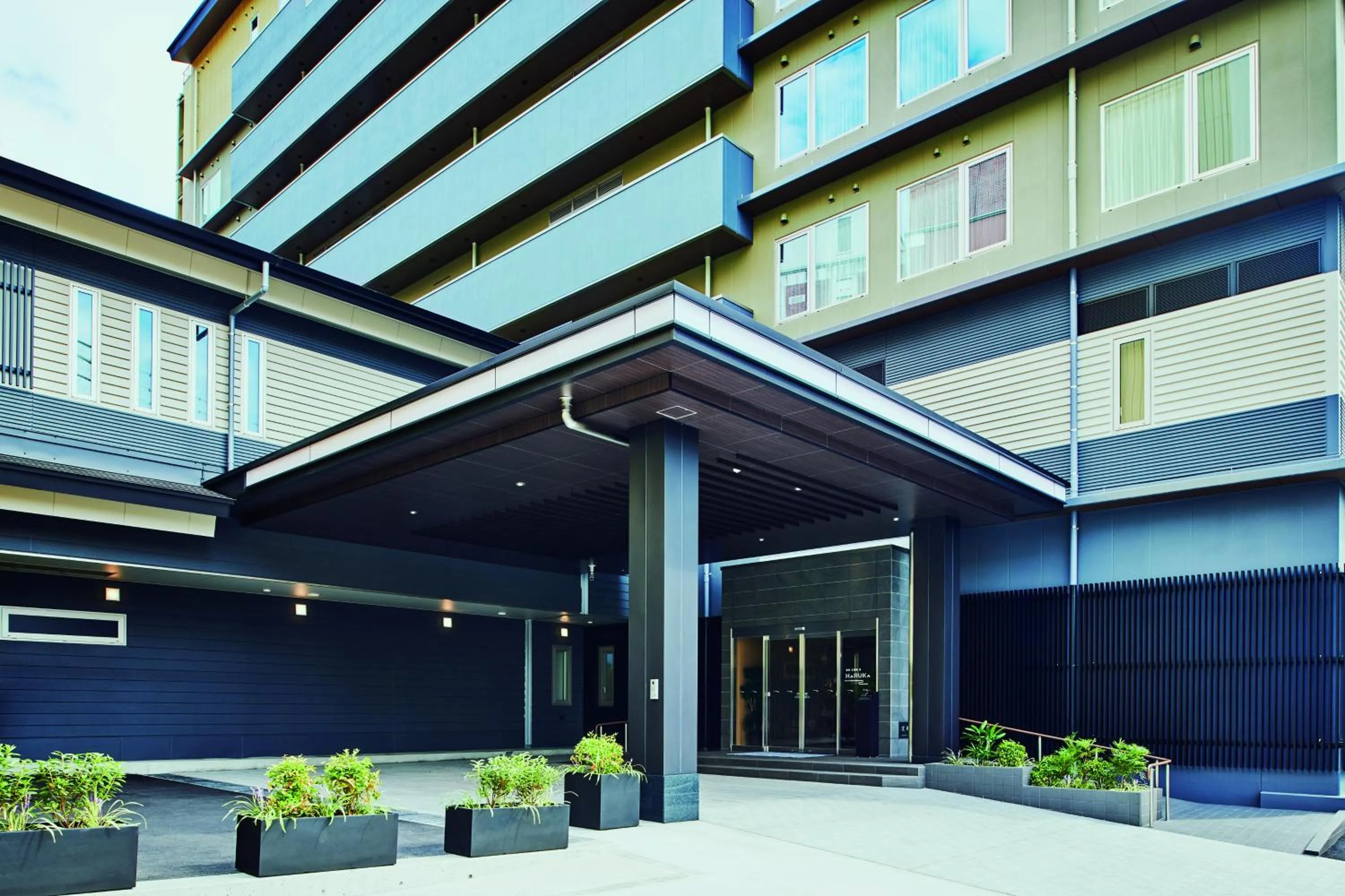 Facade/entrance in Kowakuen Haruka