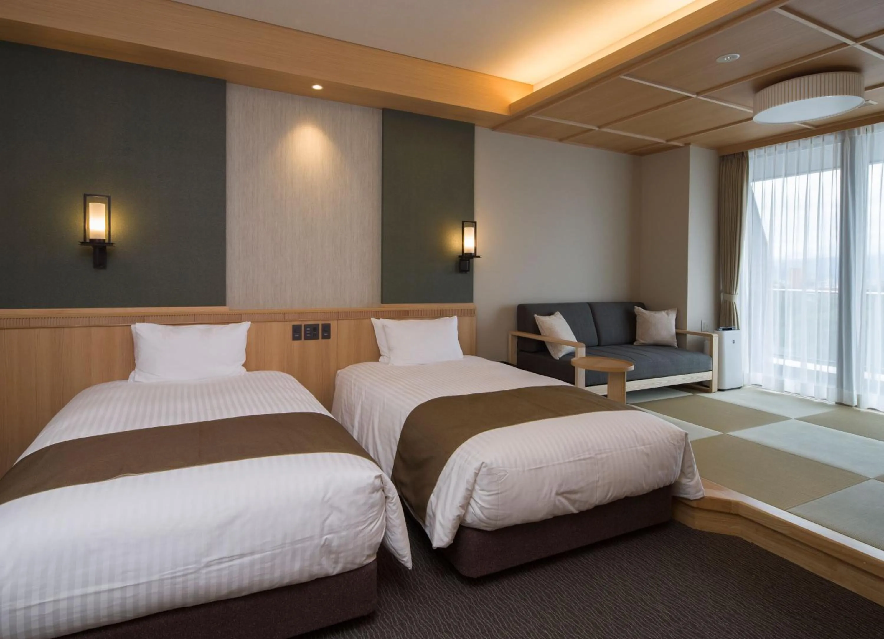 Bed in Kowakuen Haruka