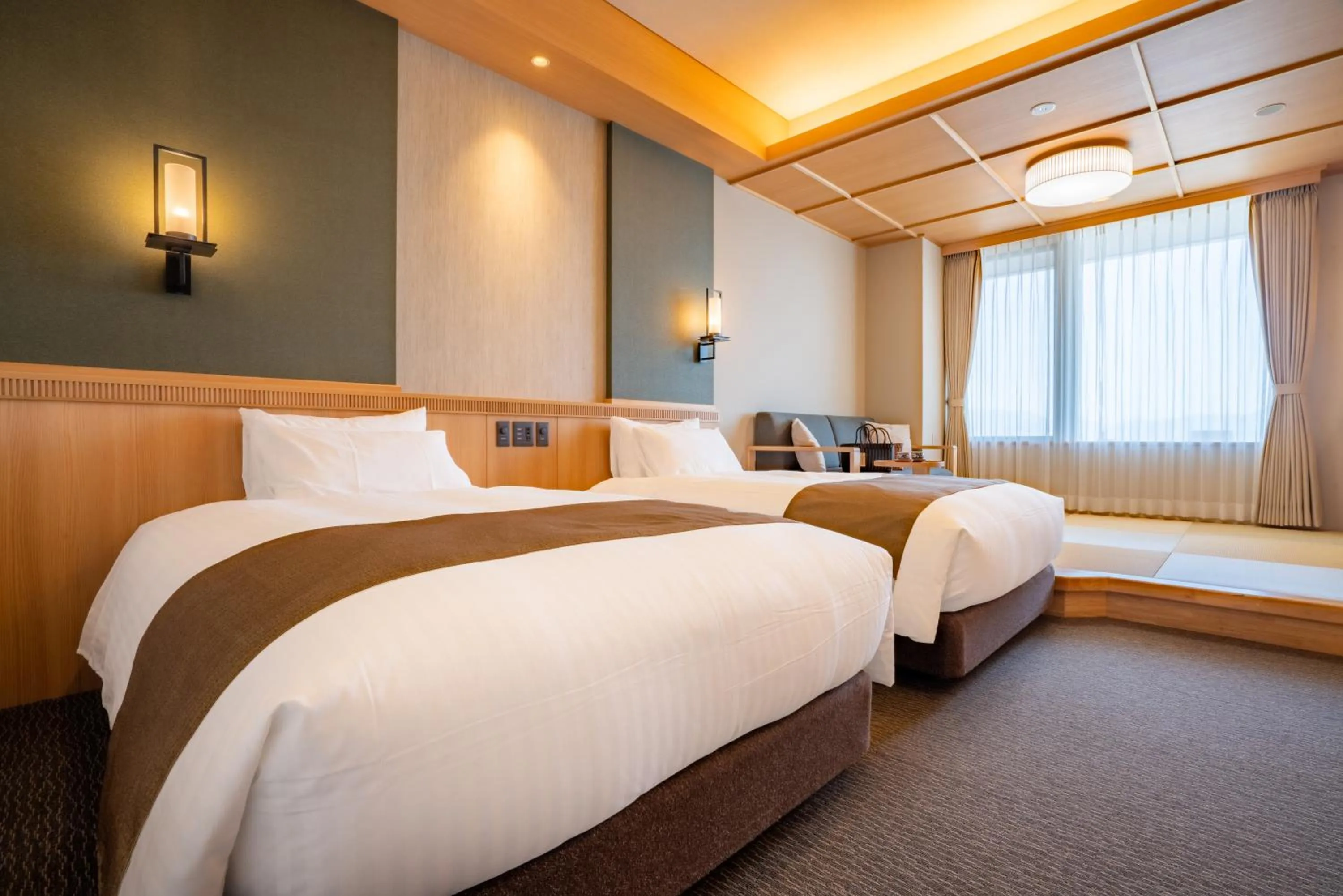 Bed in Kowakuen Haruka