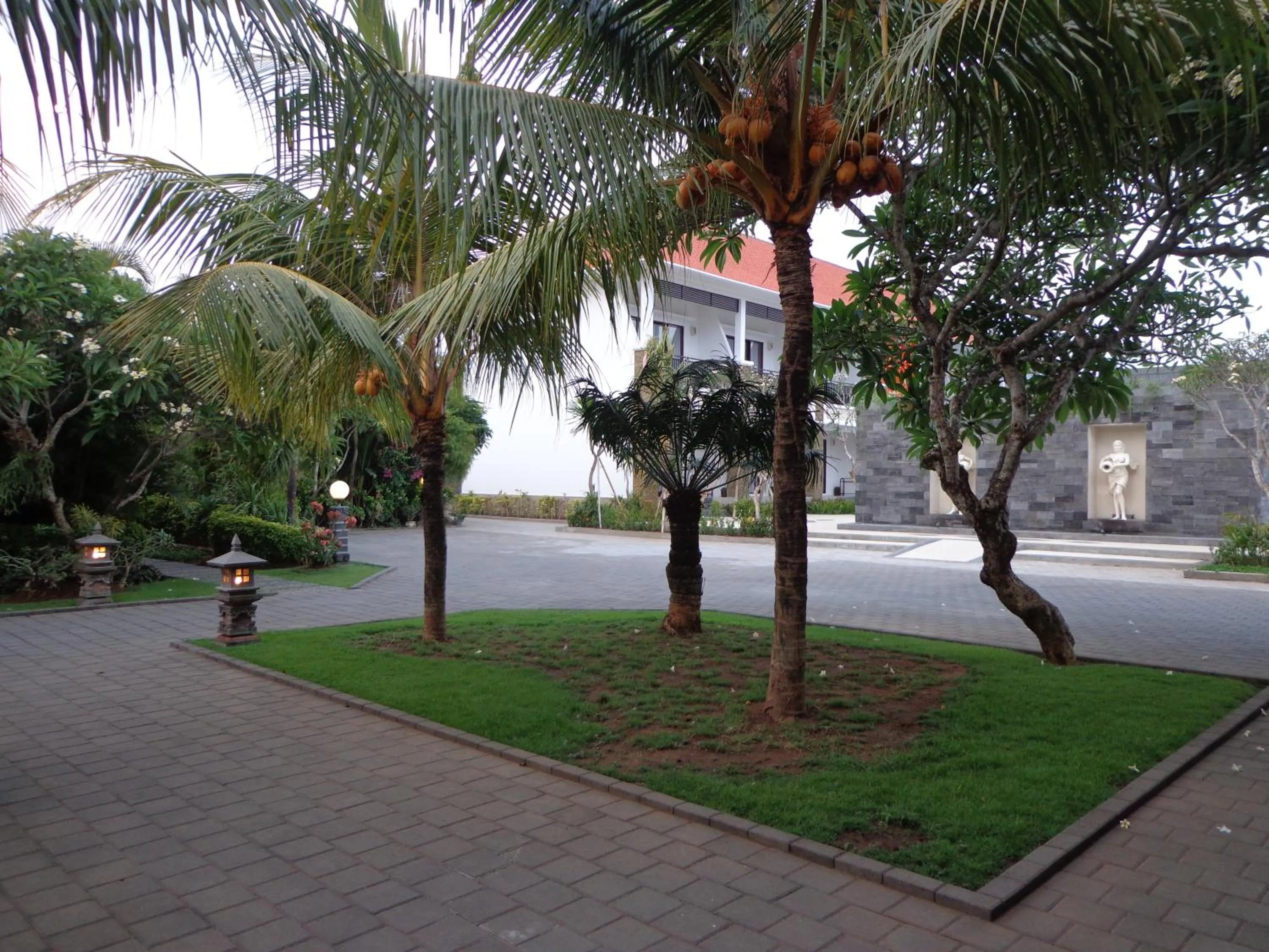 Garden view in D' Kubu Pratama Homestay