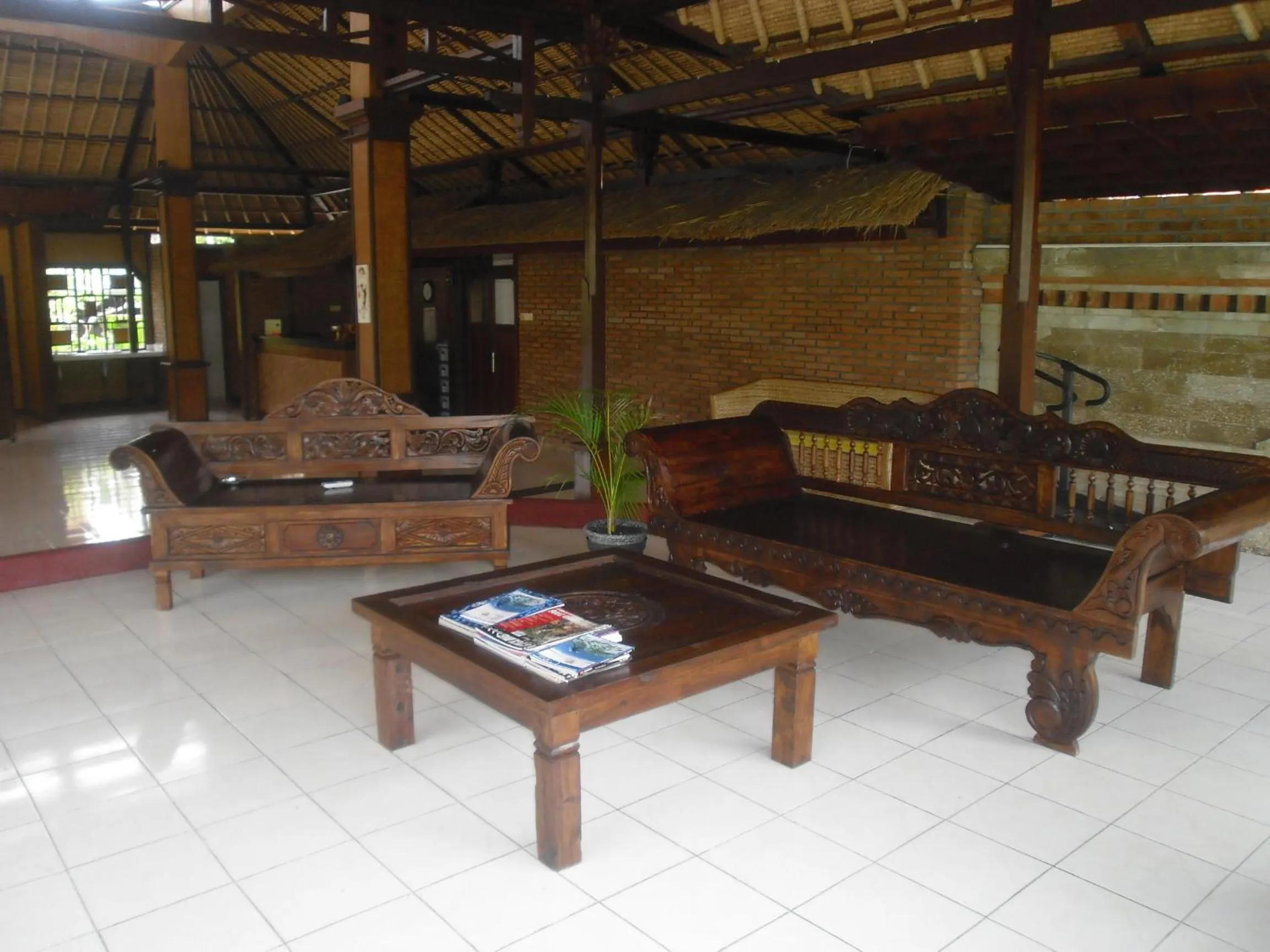 Seating area in D' Kubu Pratama Homestay
