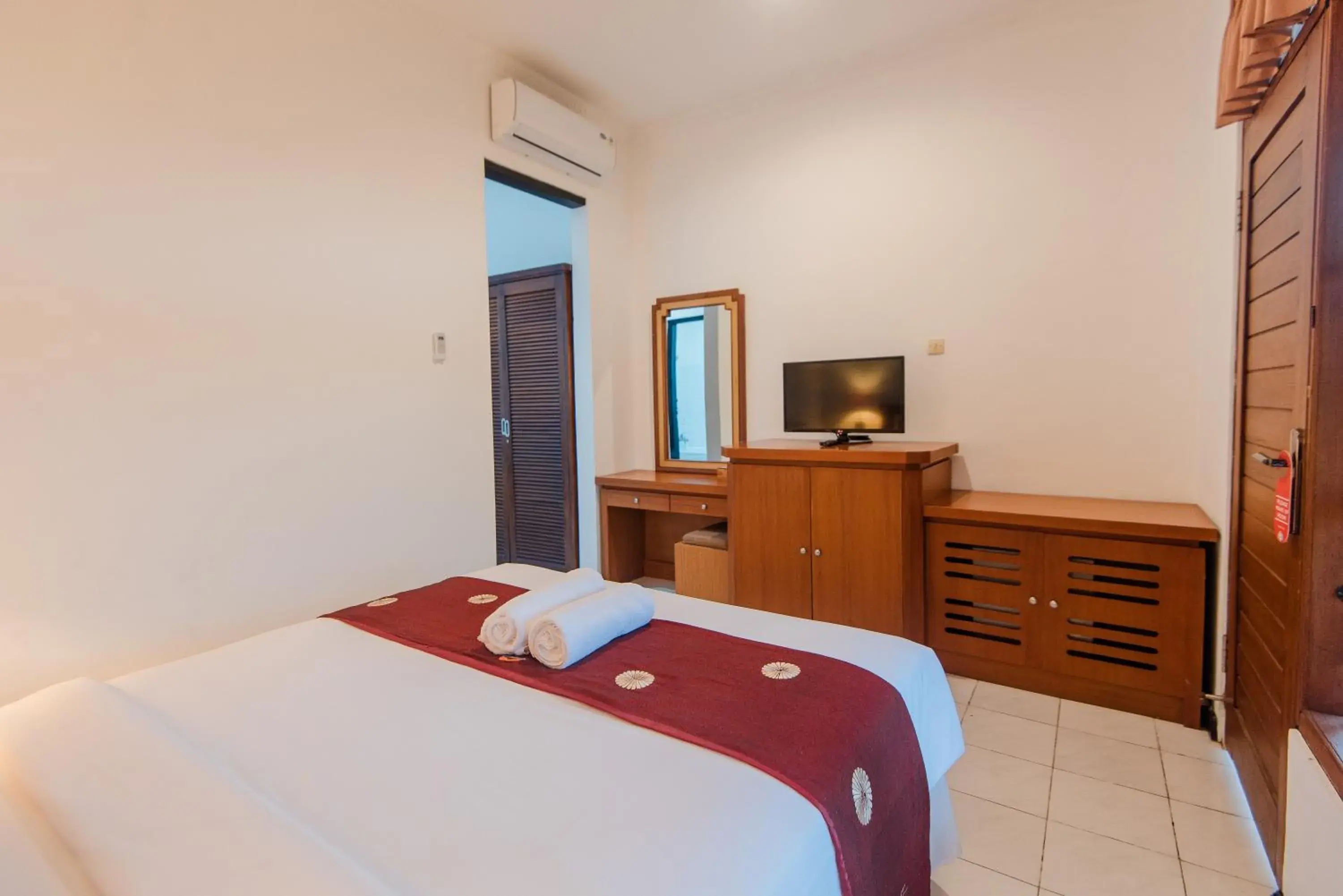 Bed in D' Kubu Pratama Homestay Bed in D' Kubu Pratama Homestay