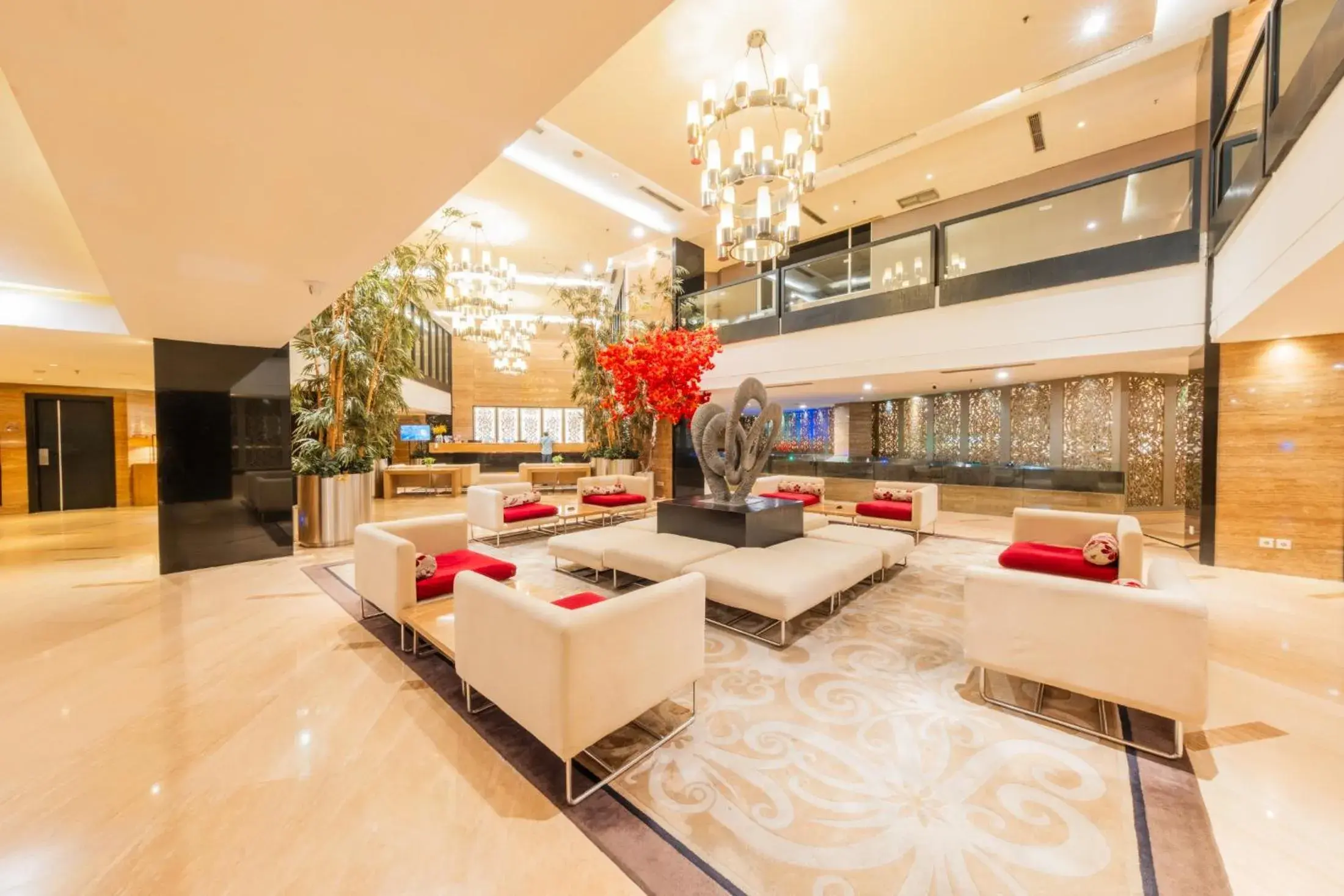 Lobby or reception in Grand Jatra Hotel Balikpapan Lobby or reception in Grand Jatra Hotel Balikpapan