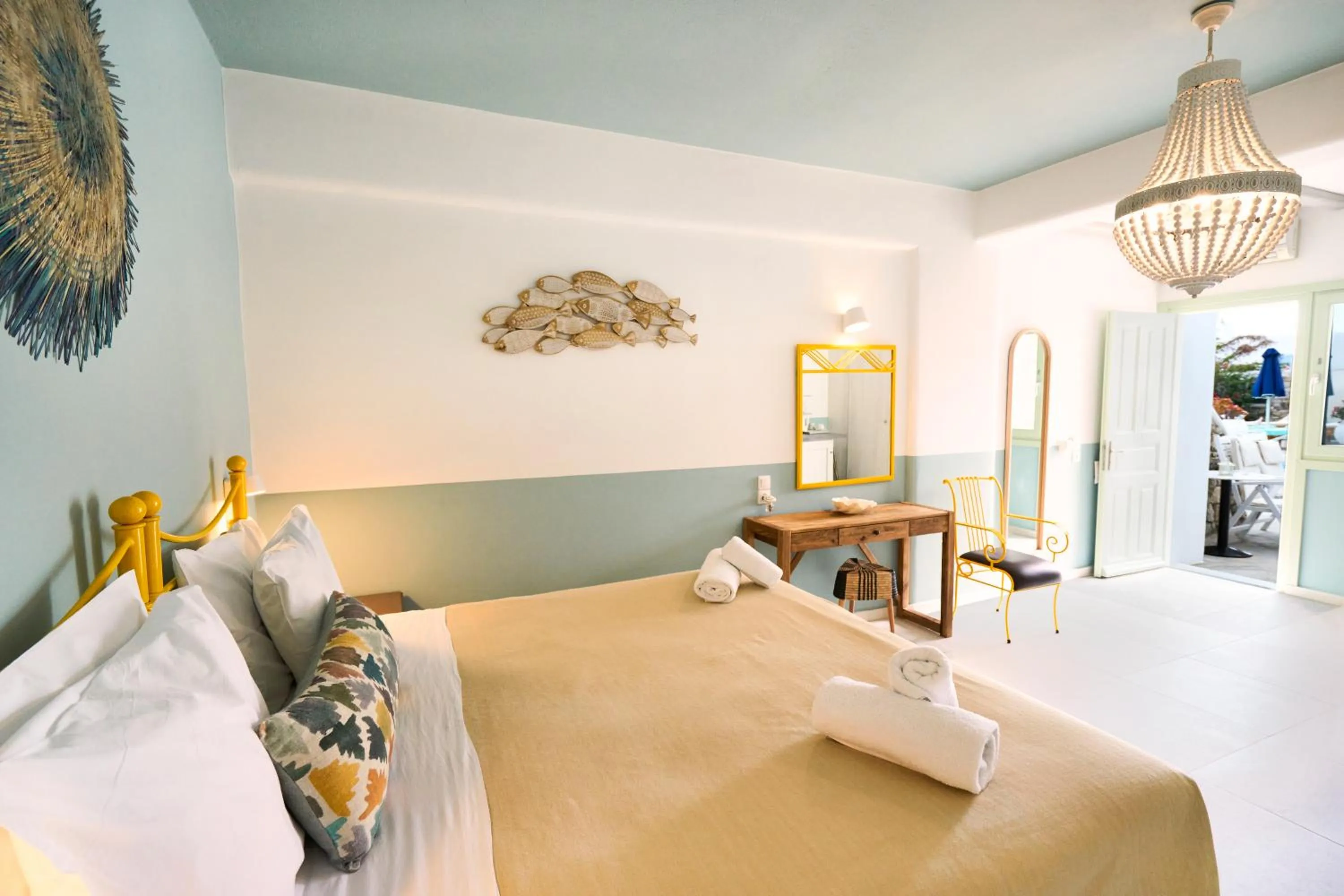 Bed in Bellissimo Resort