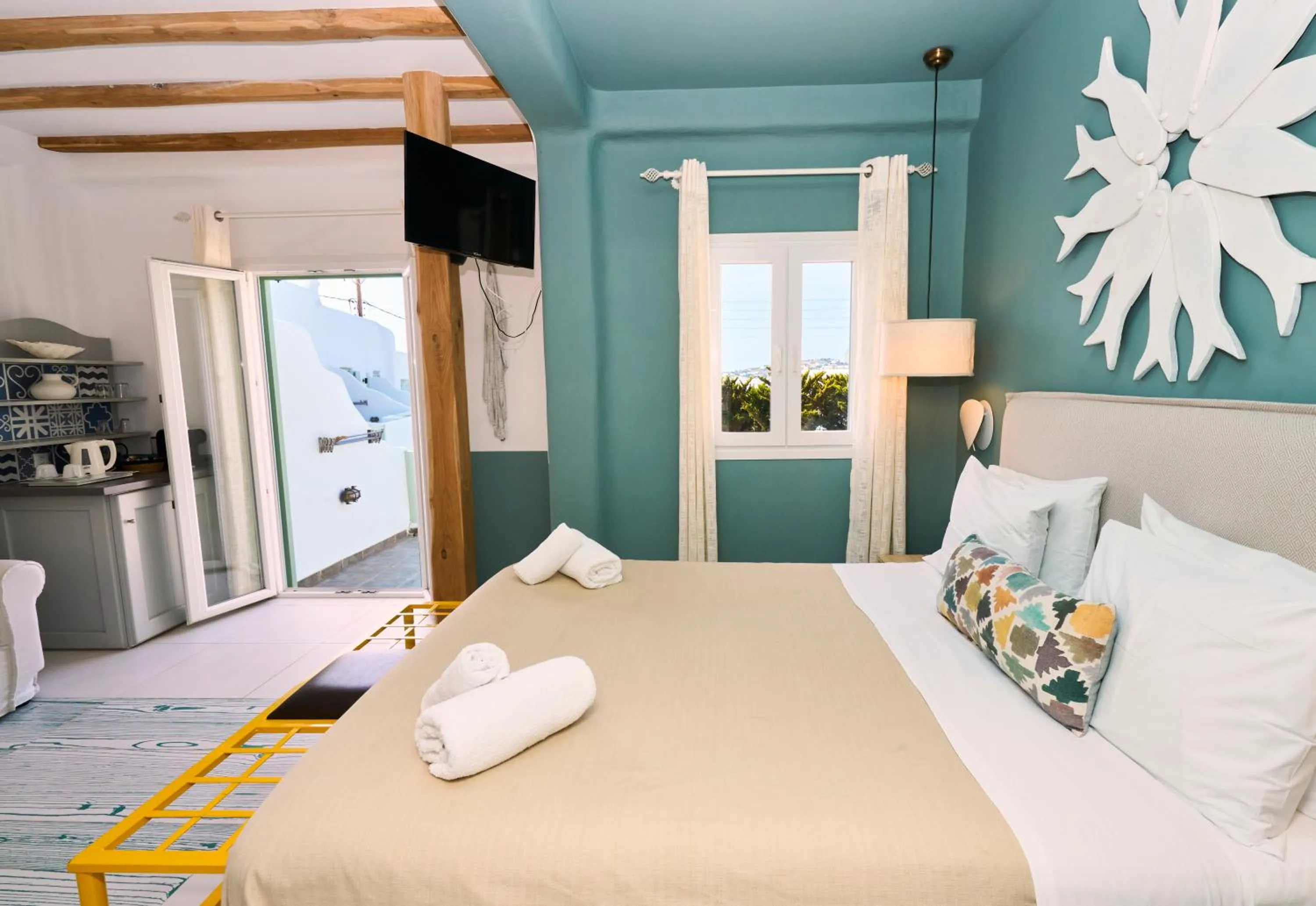 Bed in Bellissimo Resort