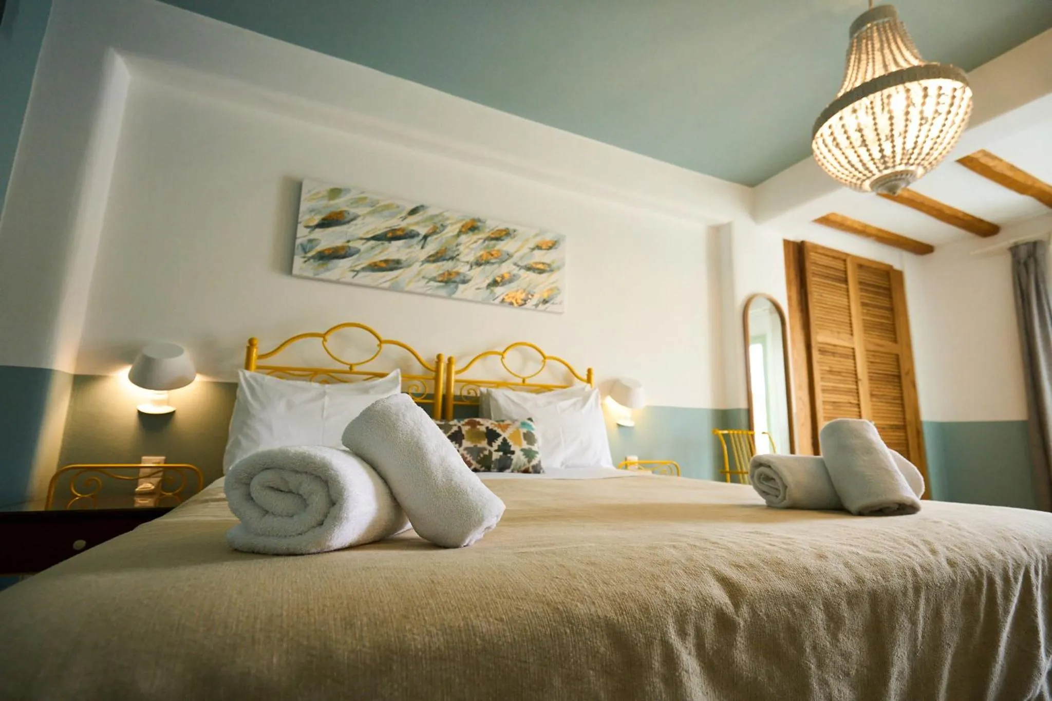 Bed in Bellissimo Resort