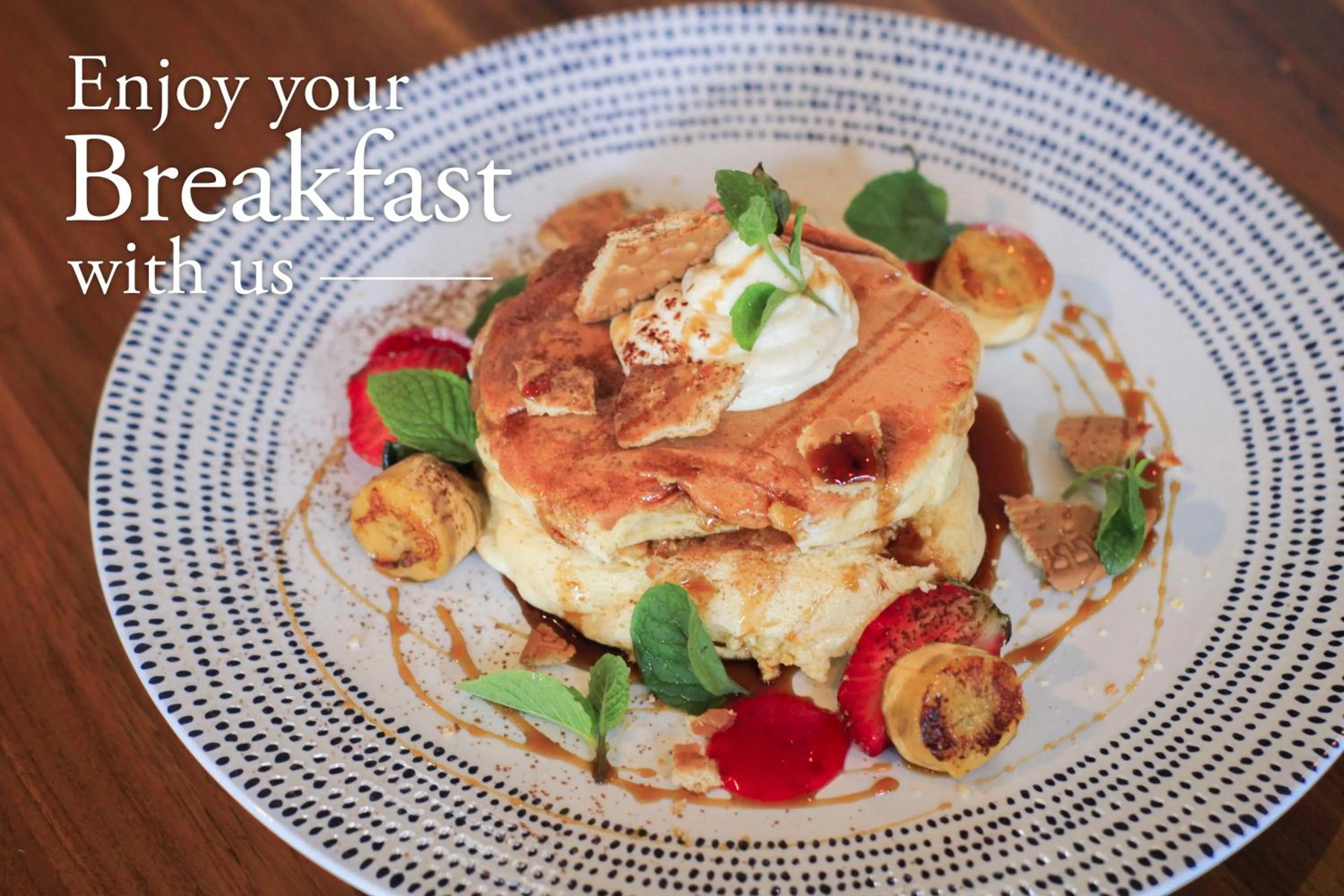 Breakfast in Grandmas Plus Hotel Seminyak