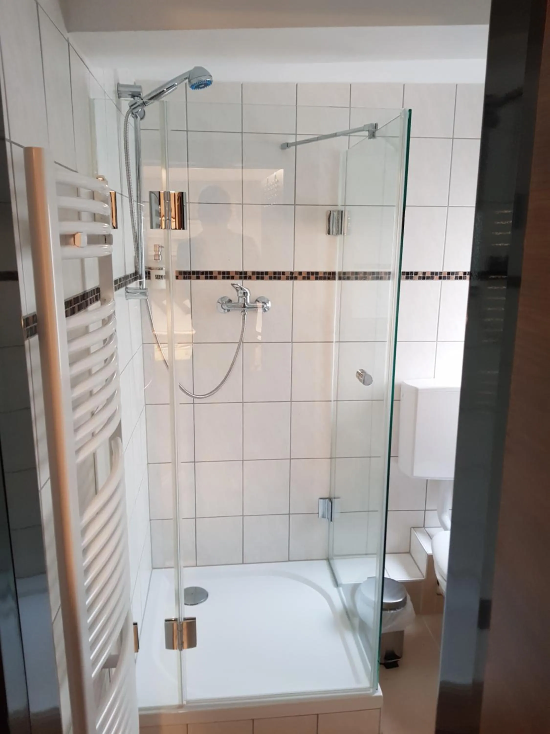 Shower in Hotel im Anker