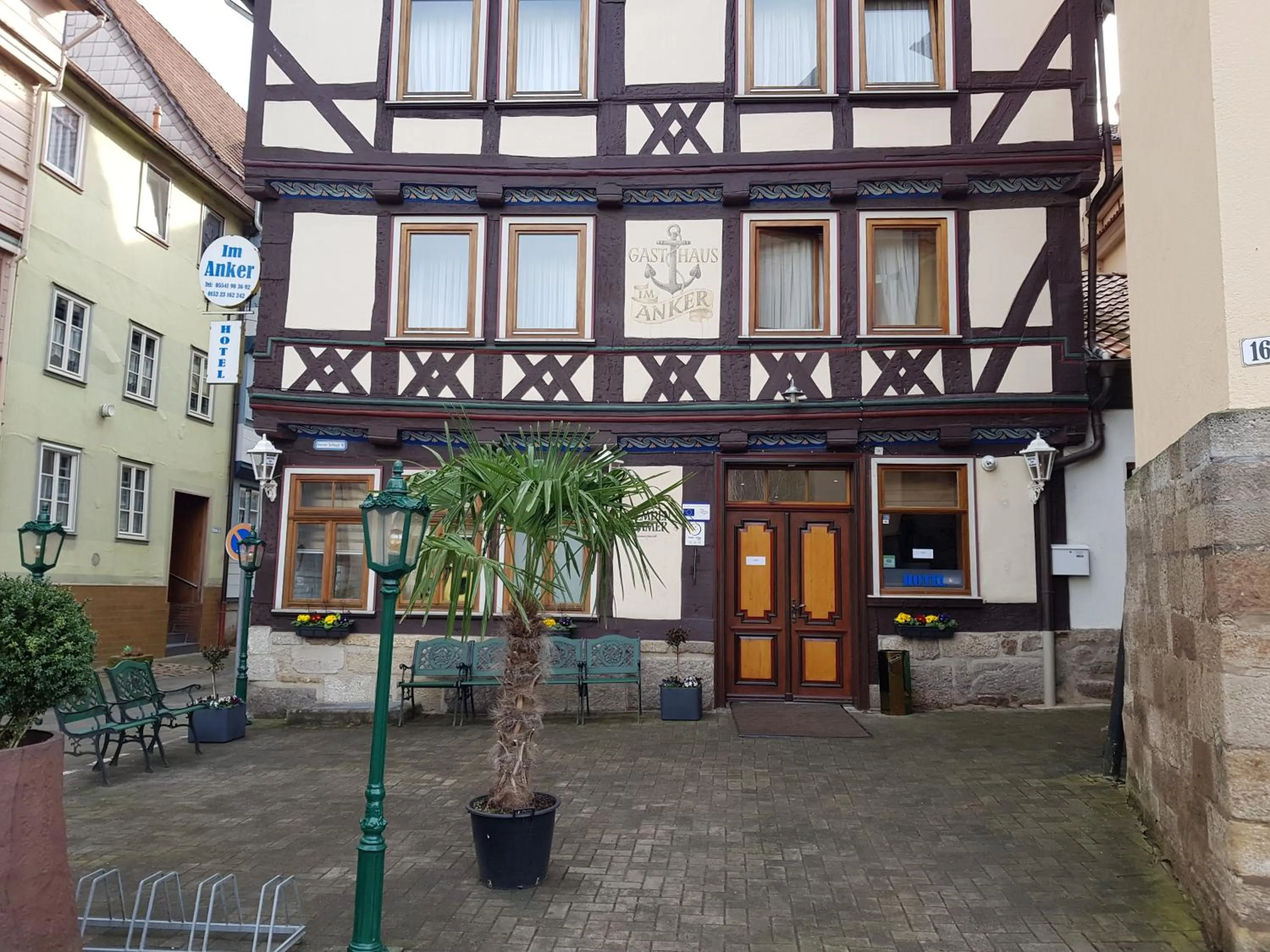 Property building in Hotel im Anker