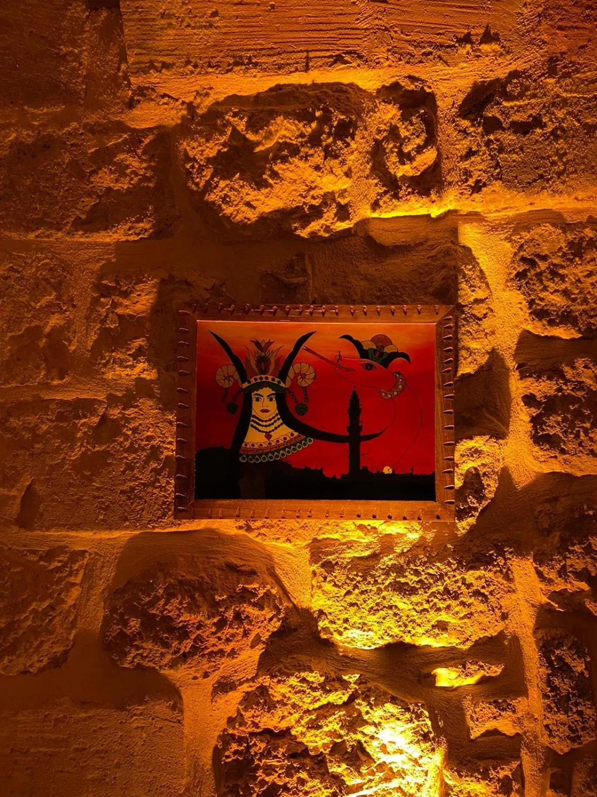 Decorative detail in Dara Konagı