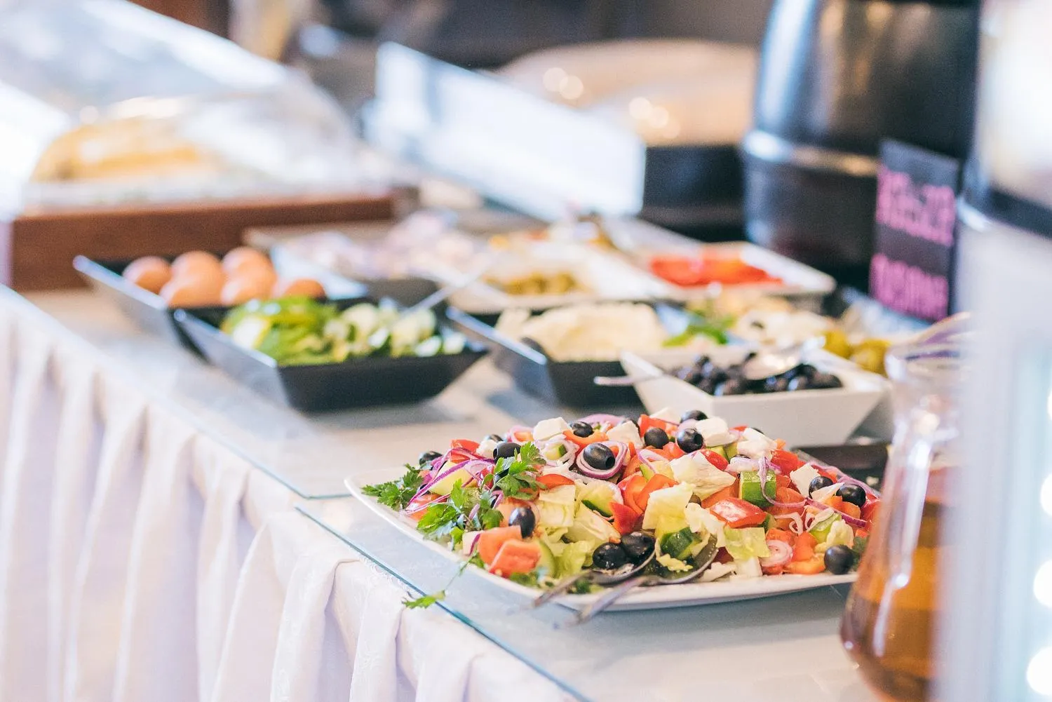 Buffet breakfast in Hotel Forum