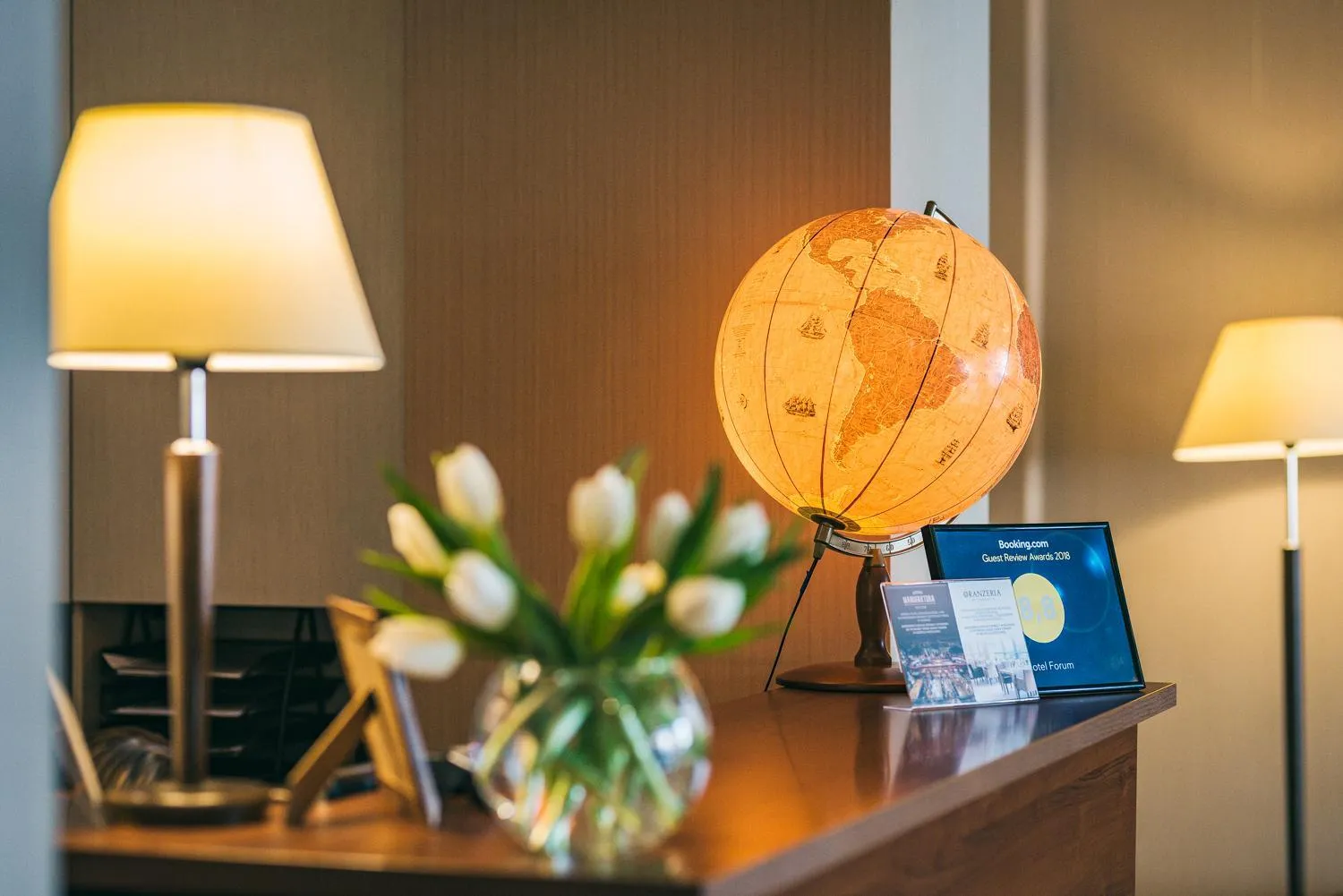 Lobby or reception in Hotel Forum