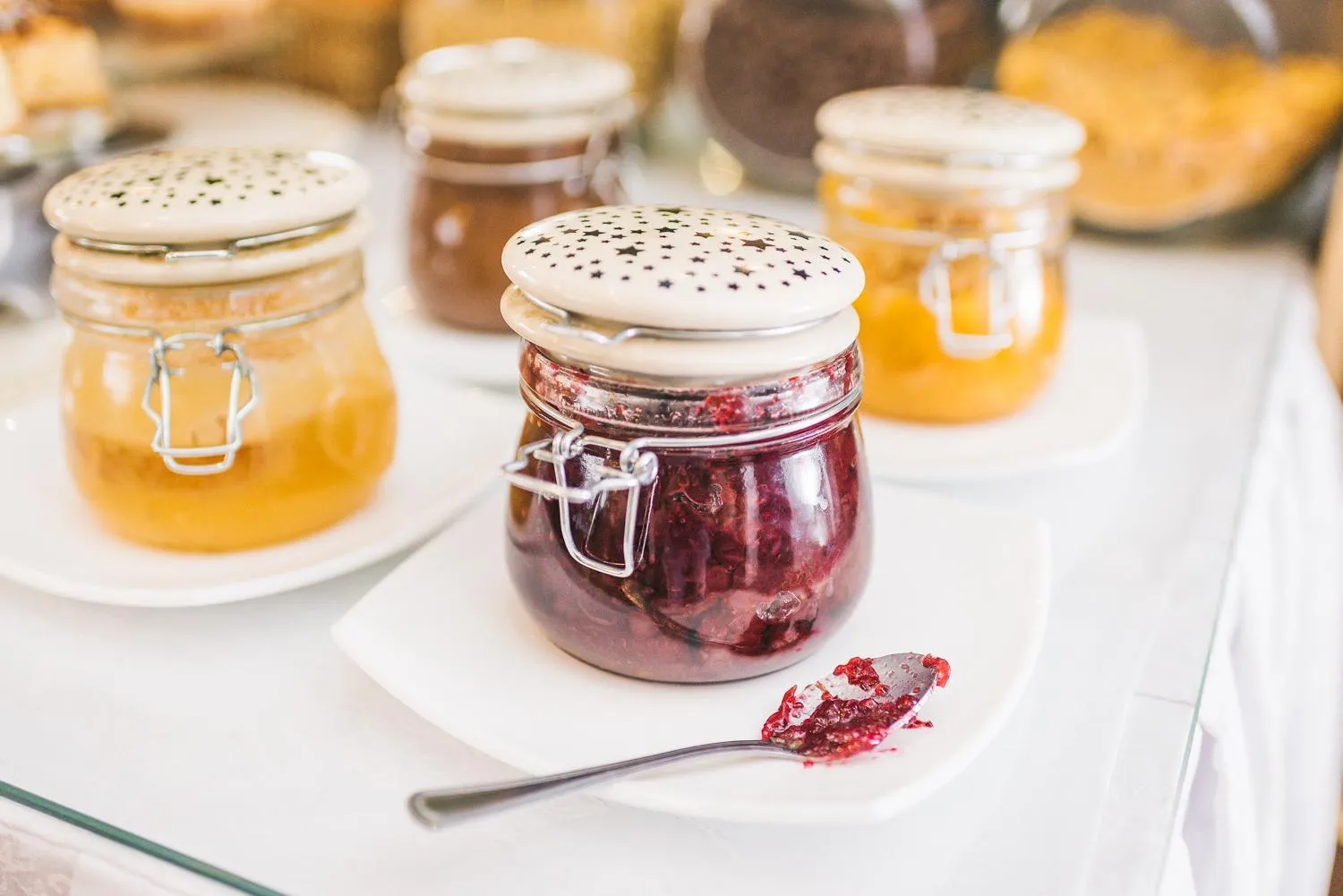 Buffet breakfast in Hotel Forum