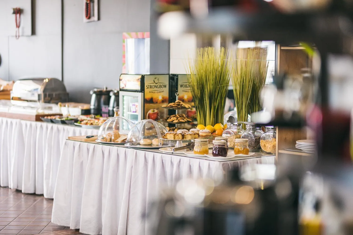 Buffet breakfast in Hotel Forum