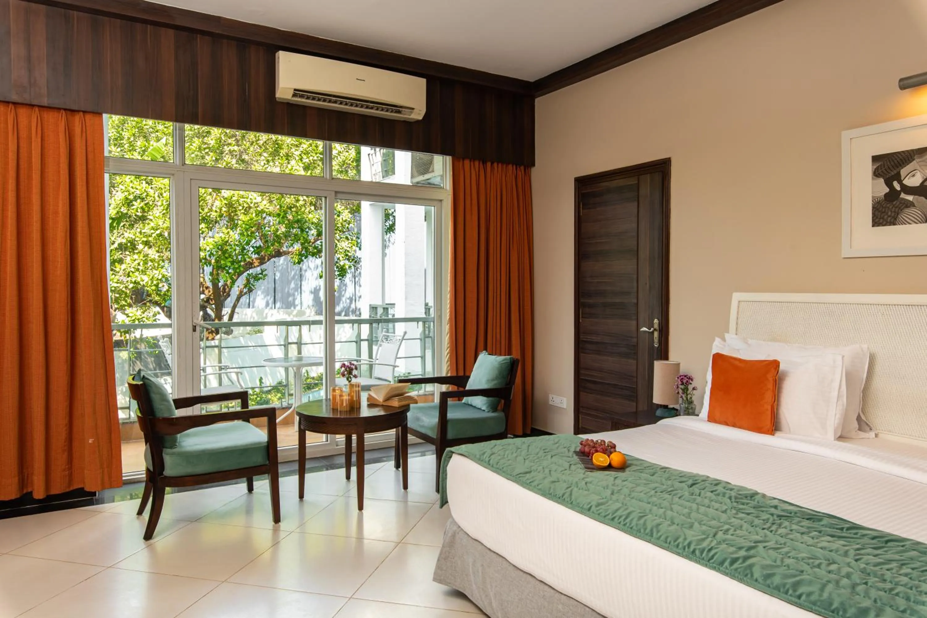 Bed in Living Room by Seasons, Goa