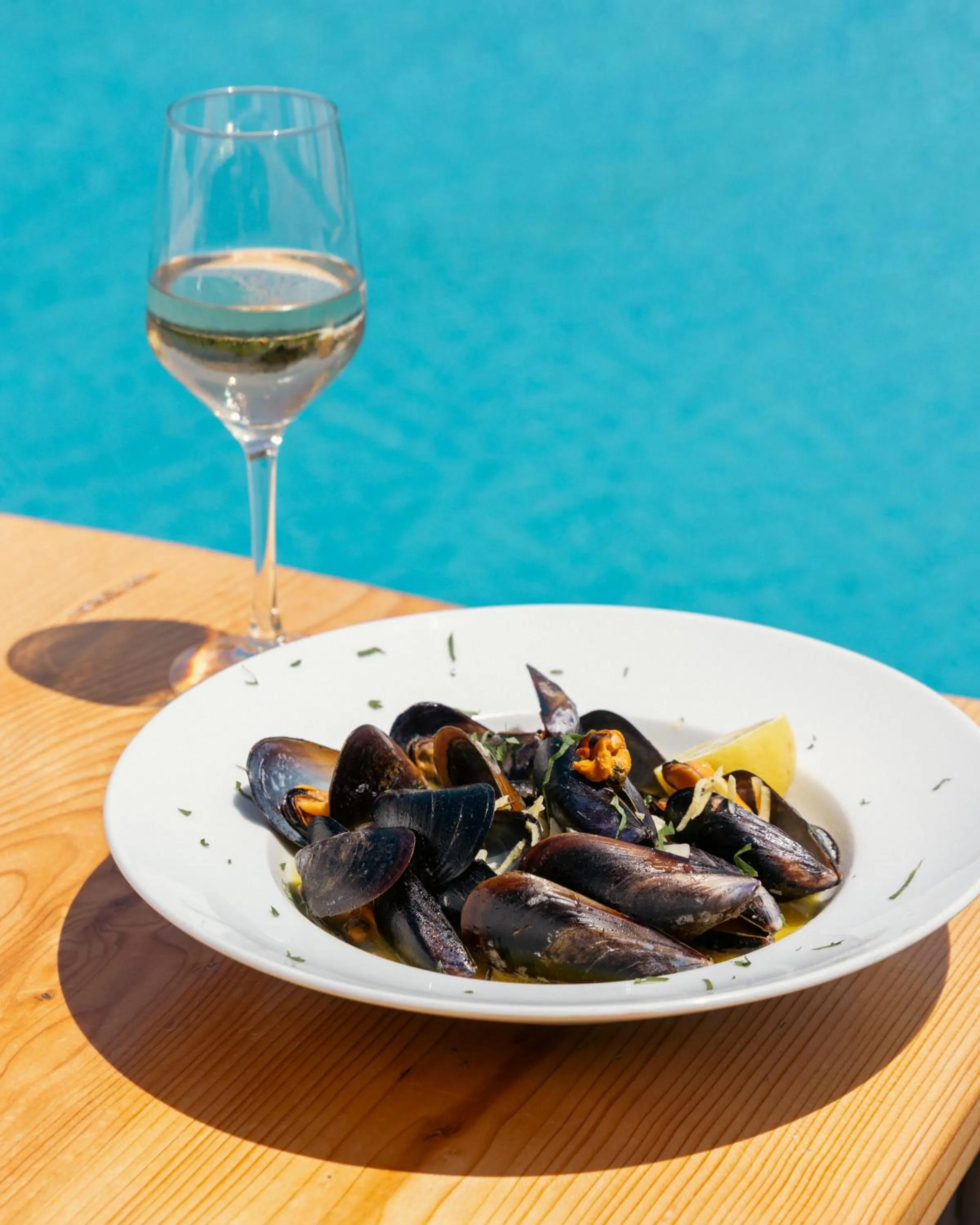 Food and drinks in Albatros Club Mykonos