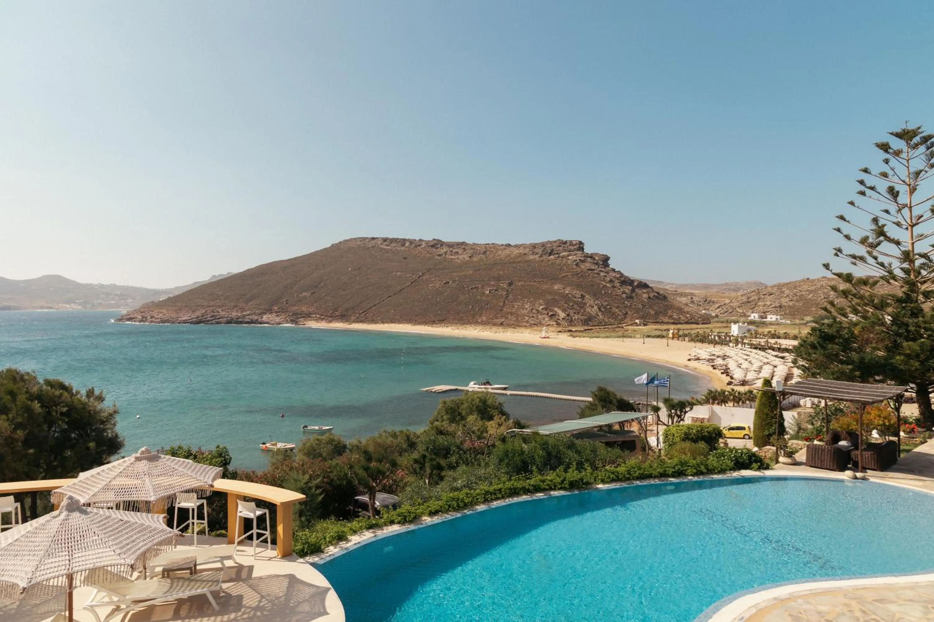 Natural landscape in Albatros Club Mykonos