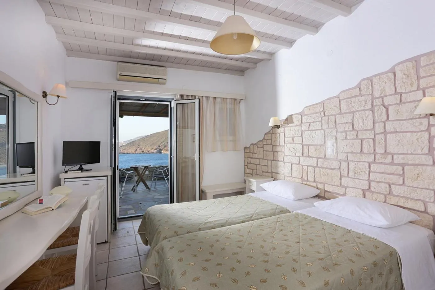 Bedroom in Albatros Club Mykonos