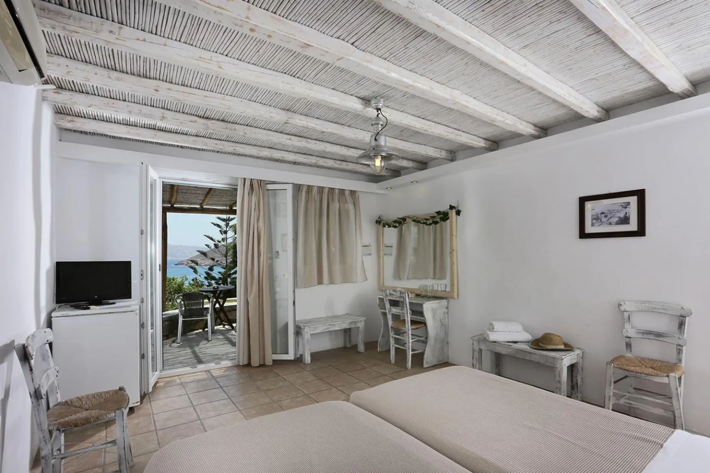 Bedroom in Albatros Club Mykonos