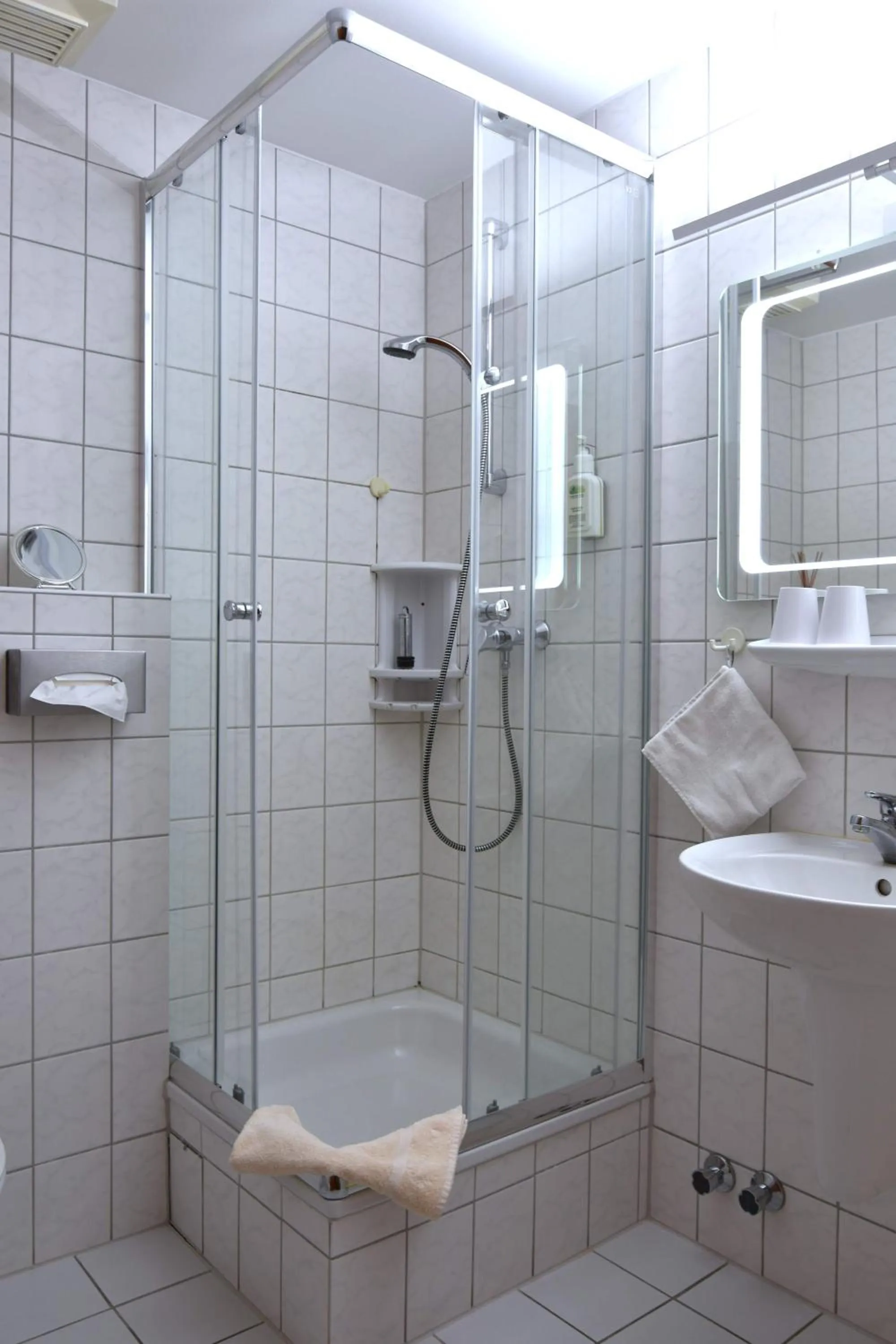 Shower in Hotel-Restaurant Zum Goldenen Stern