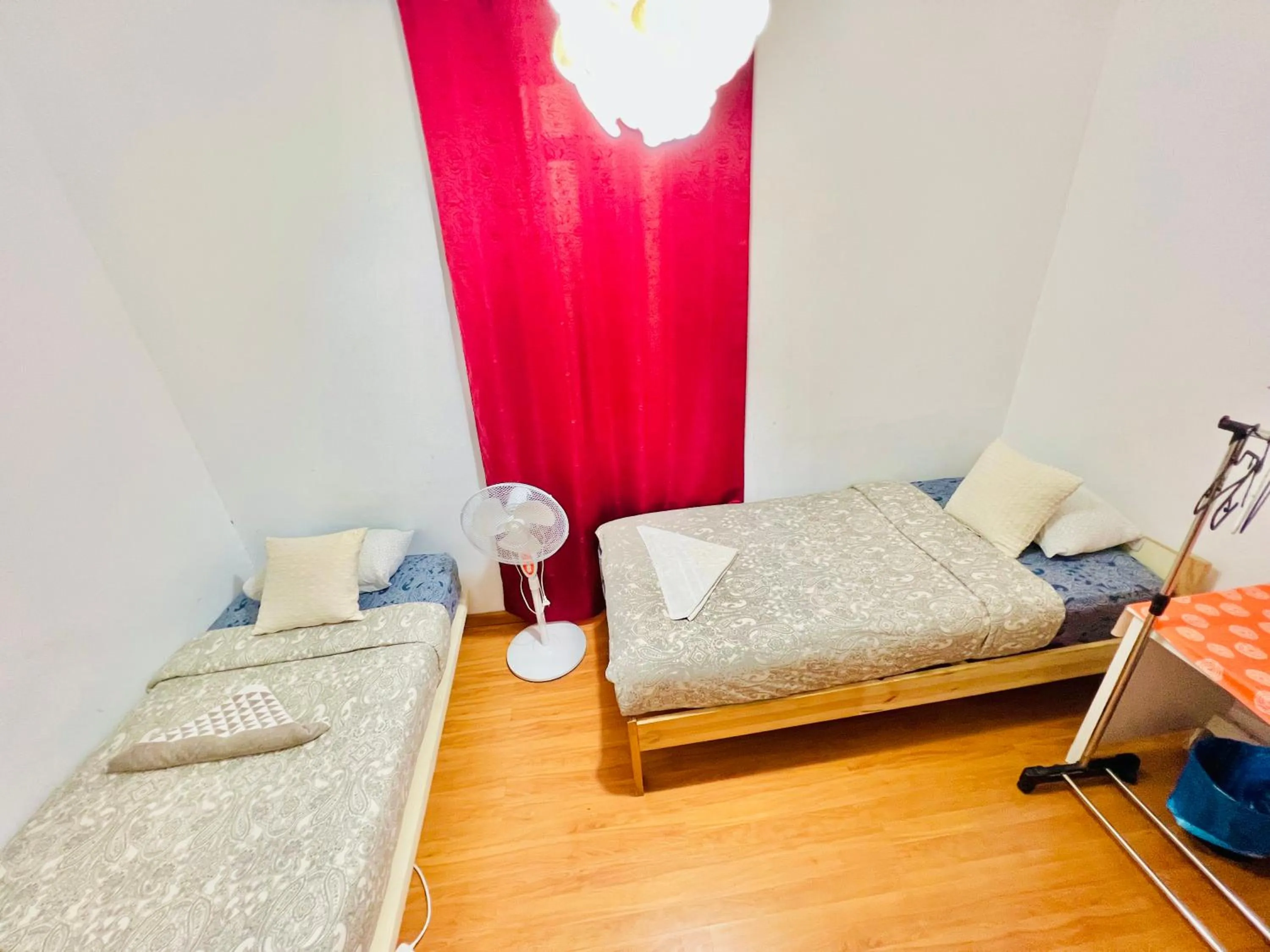 Bed in Garden Guest House