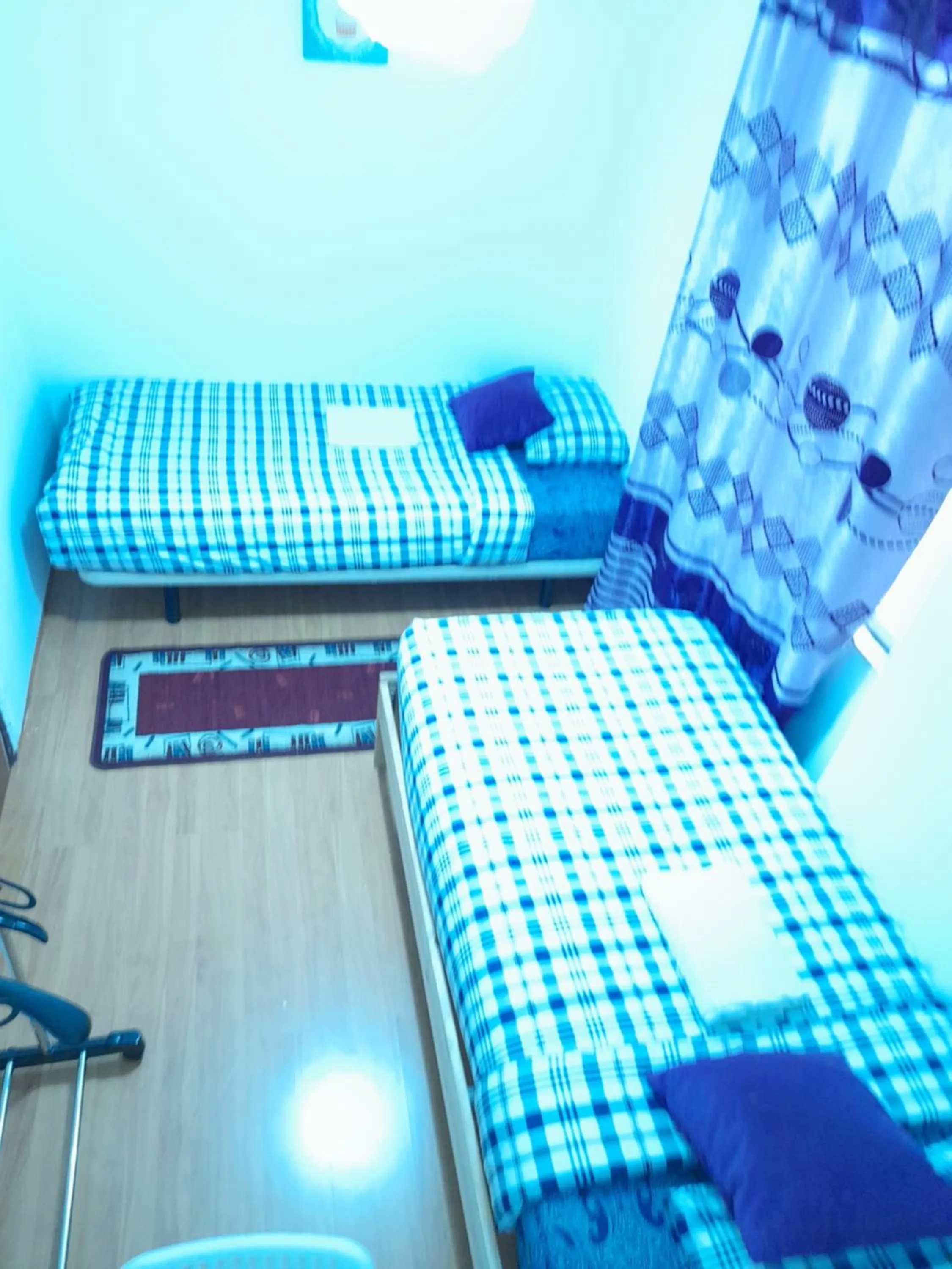 Bed in Garden Guest House