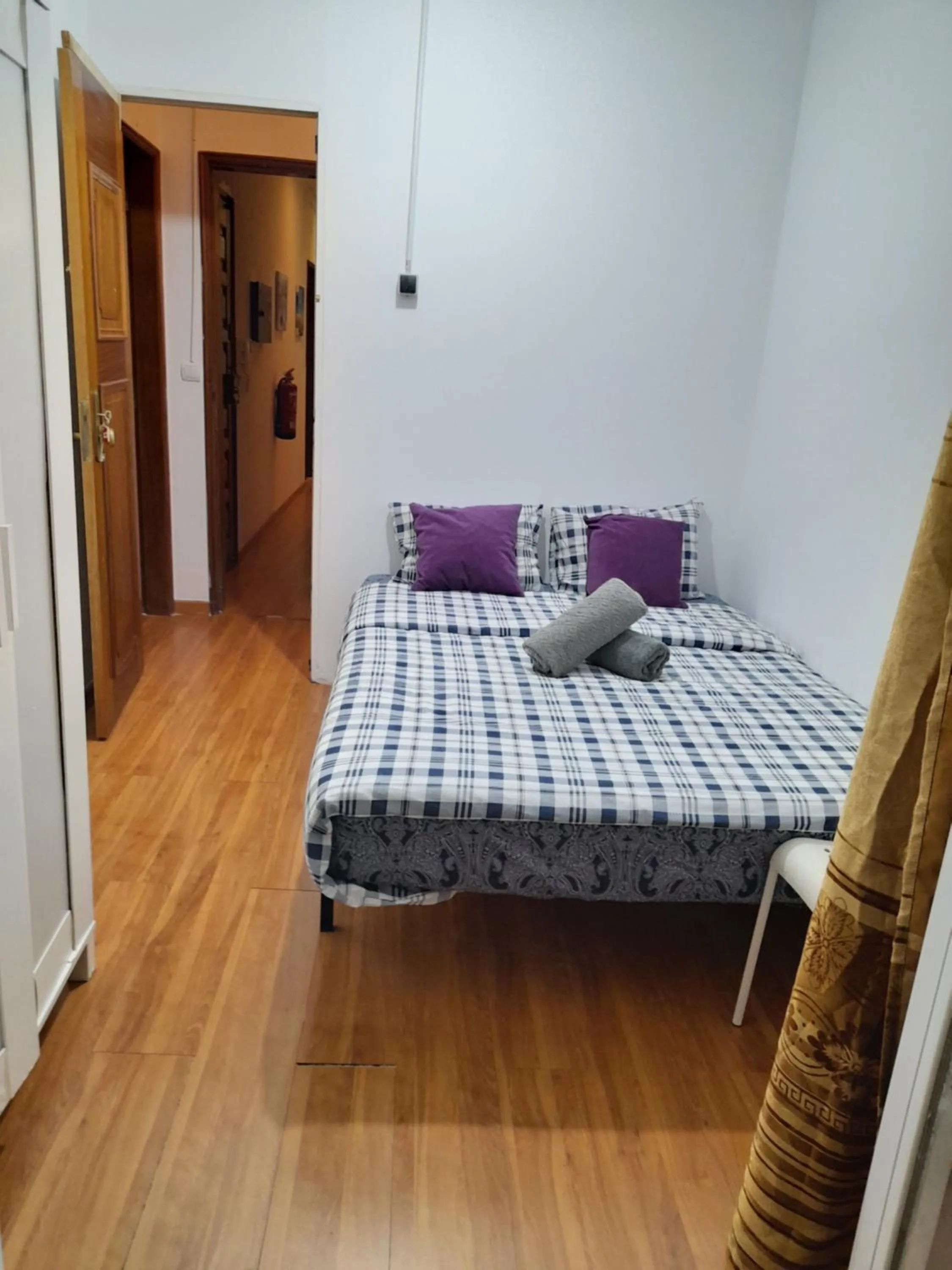 Bed in Garden Guest House