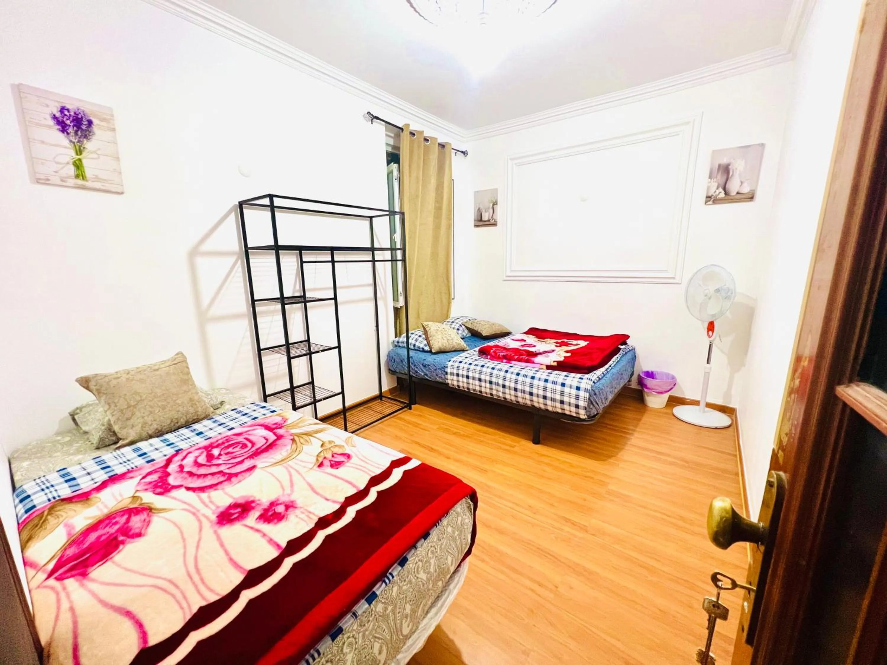 Bed in Garden Guest House