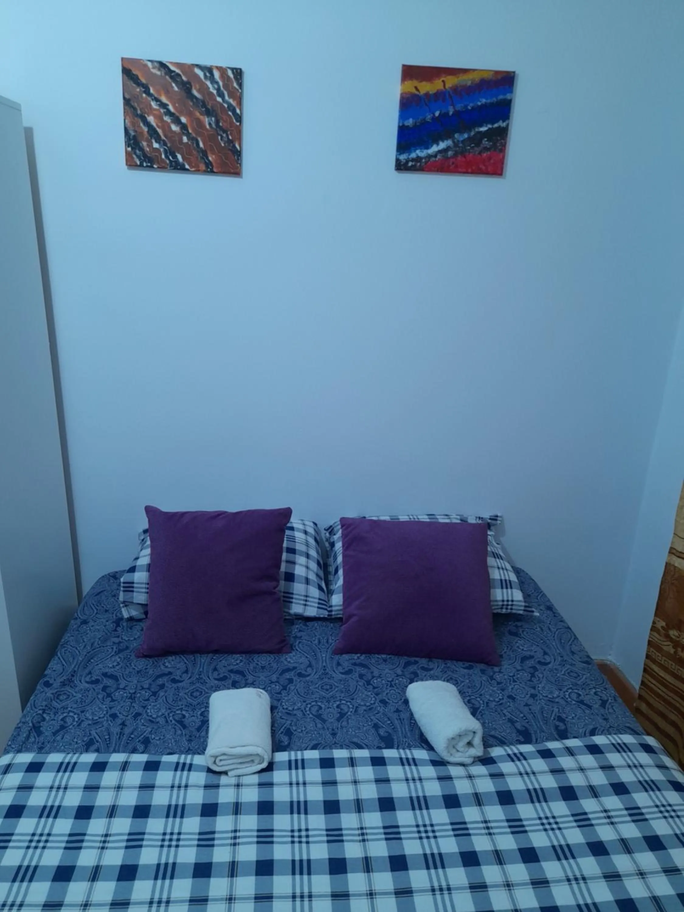 Bed in Garden Guest House