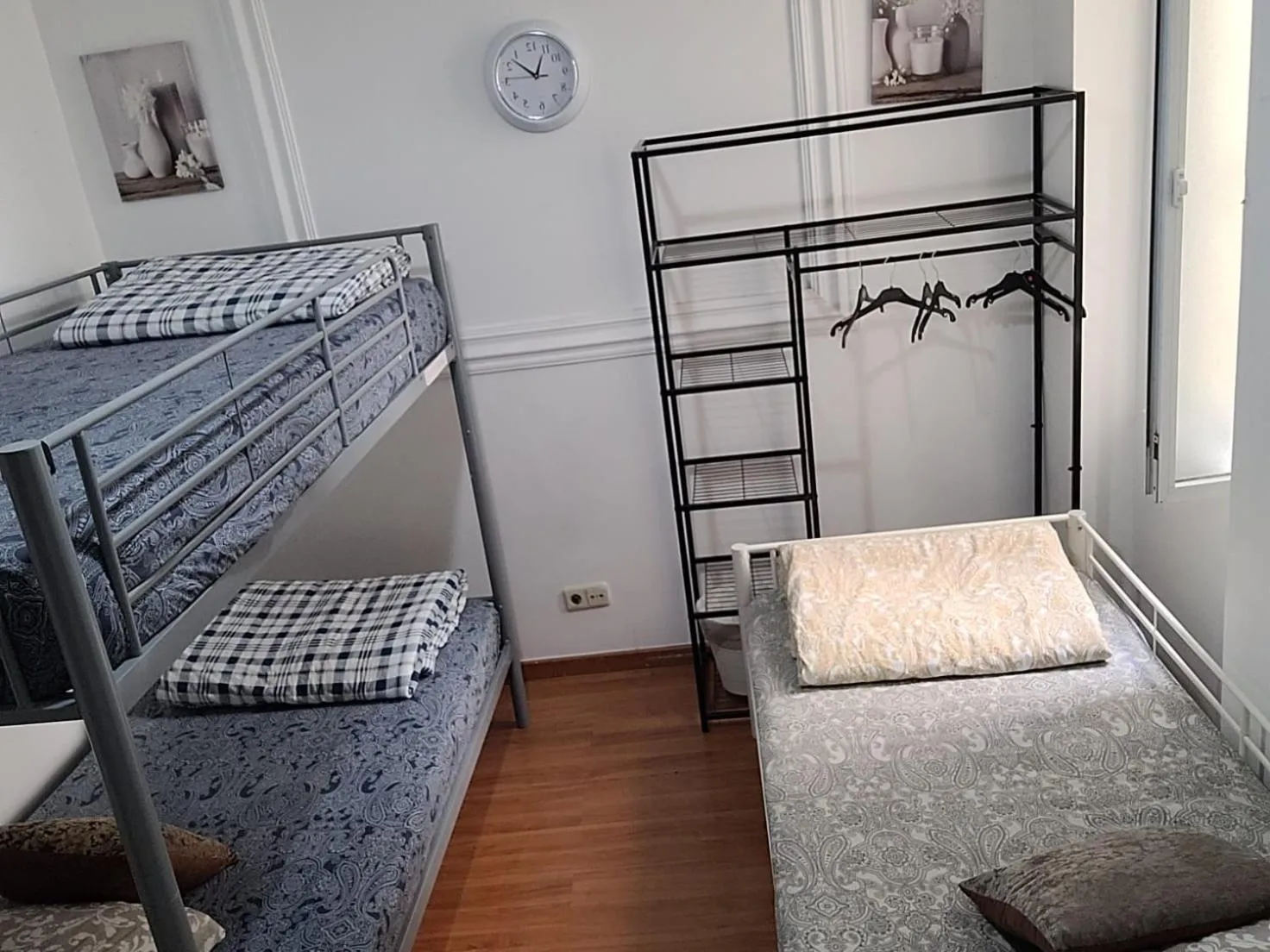 Bed in Garden Guest House