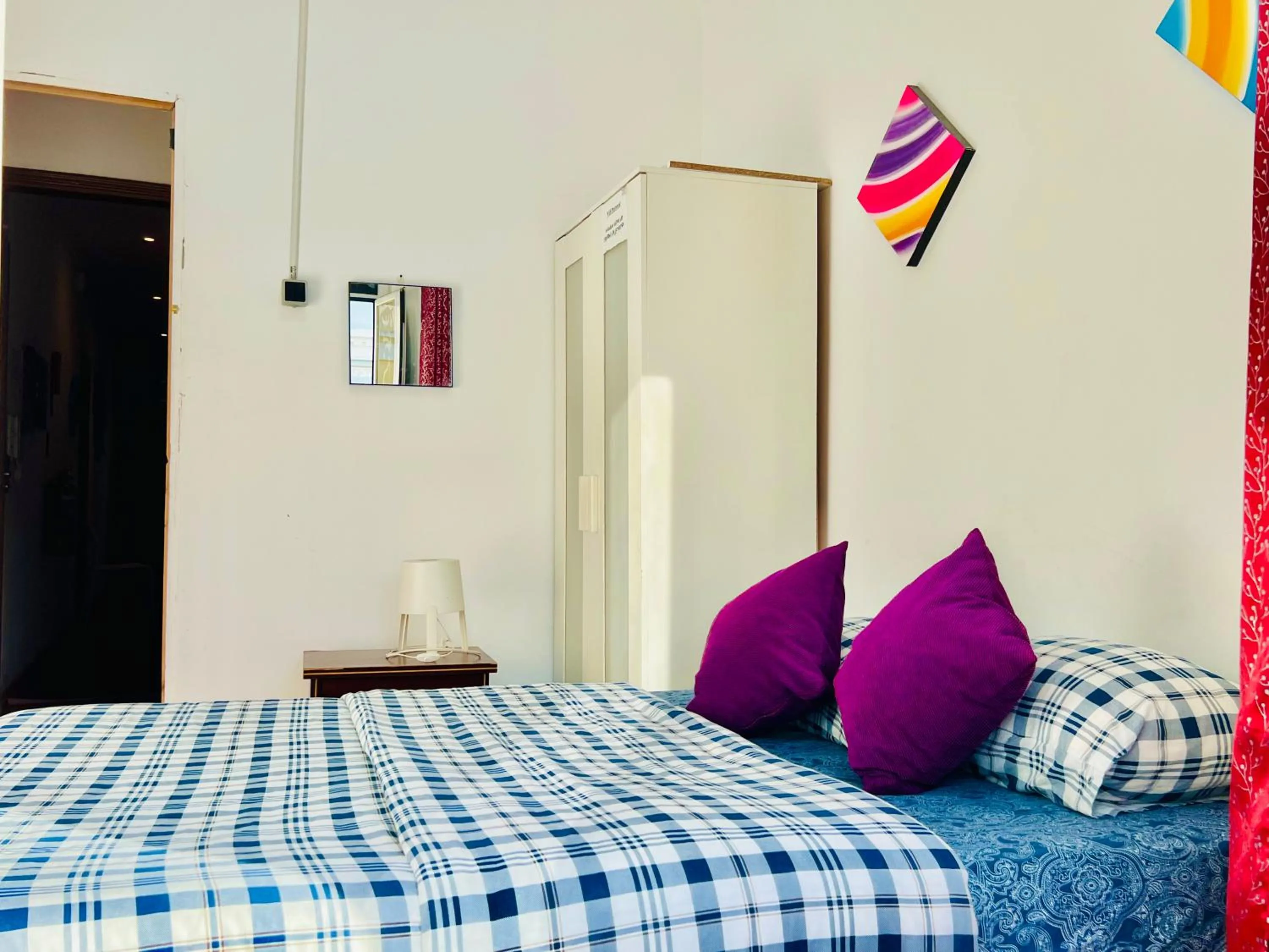 Bed in Garden Guest House