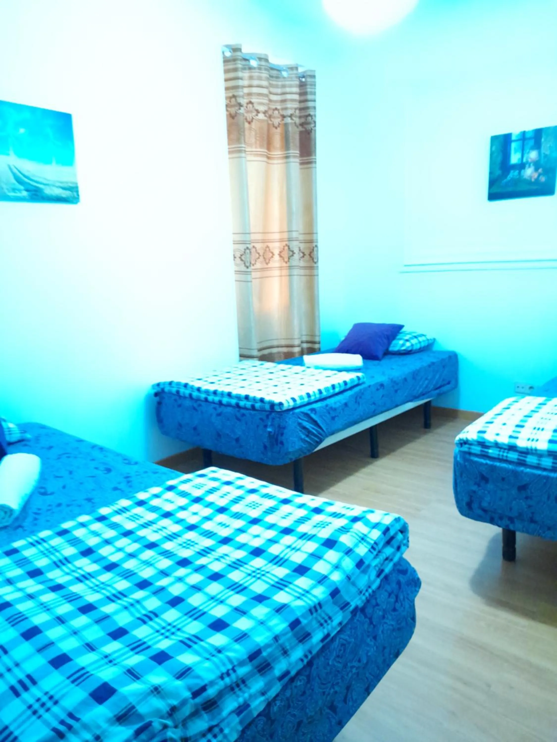 Bed in Garden Guest House