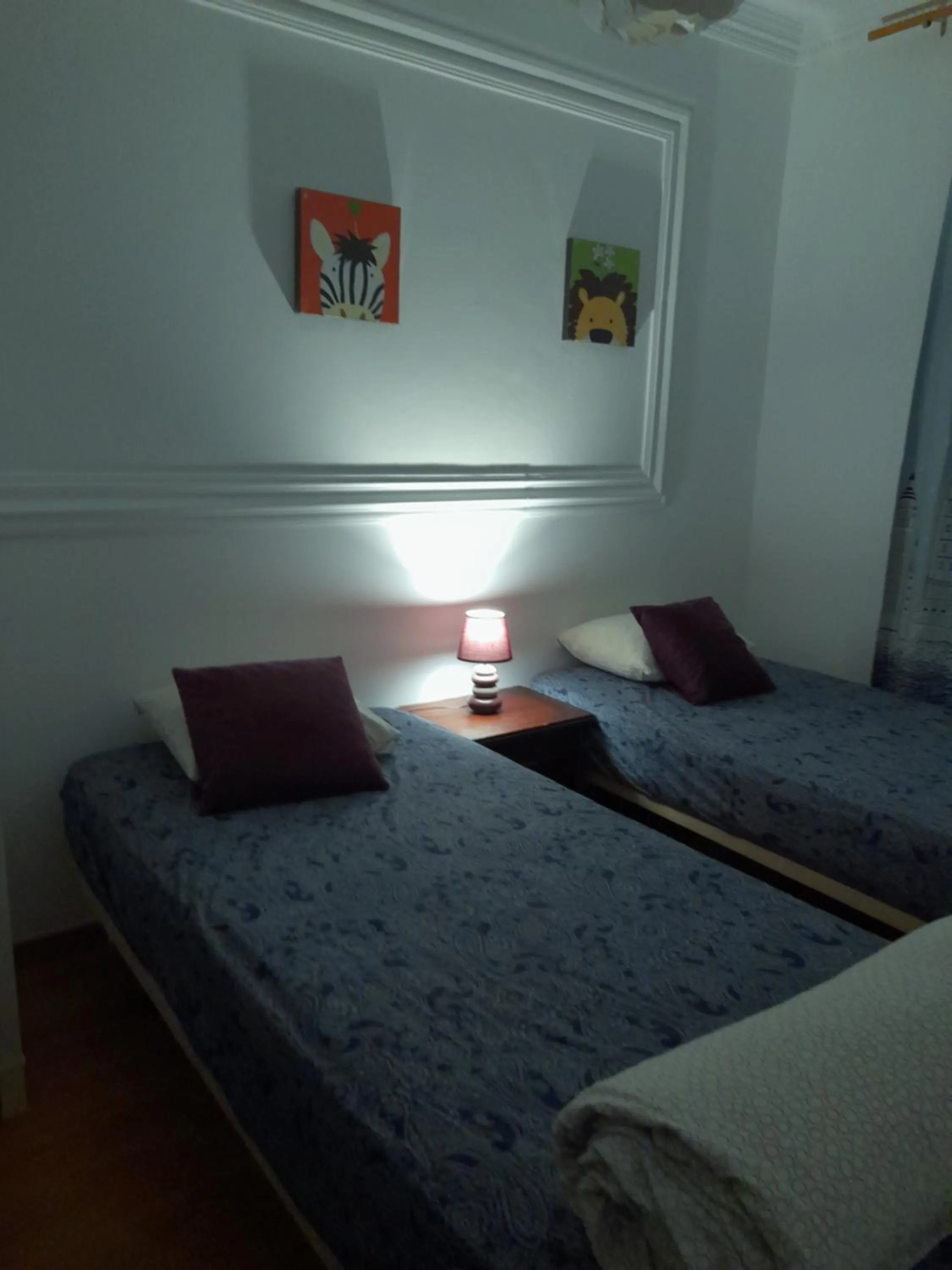 Bed in Garden Guest House