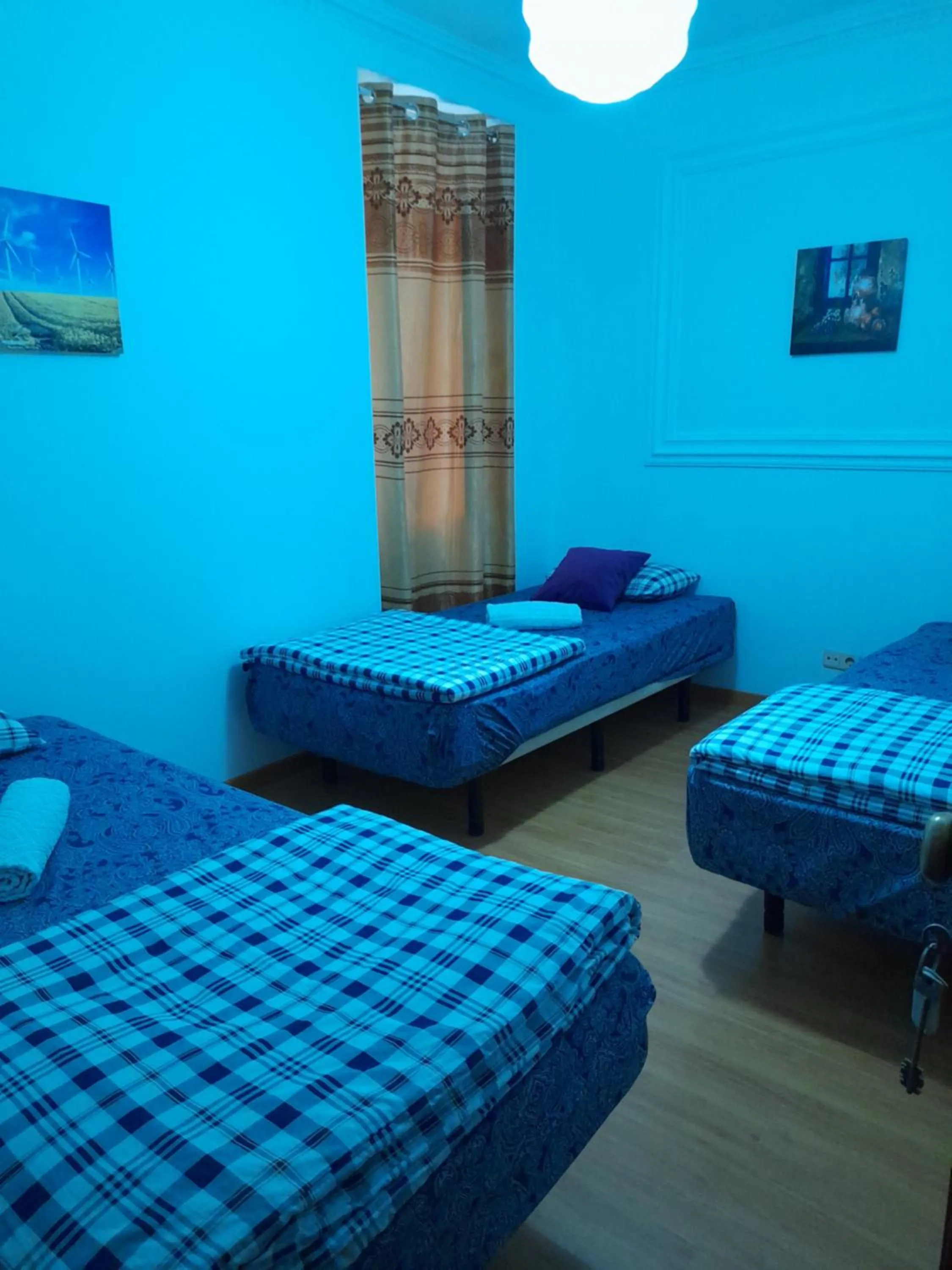 Bed in Garden Guest House