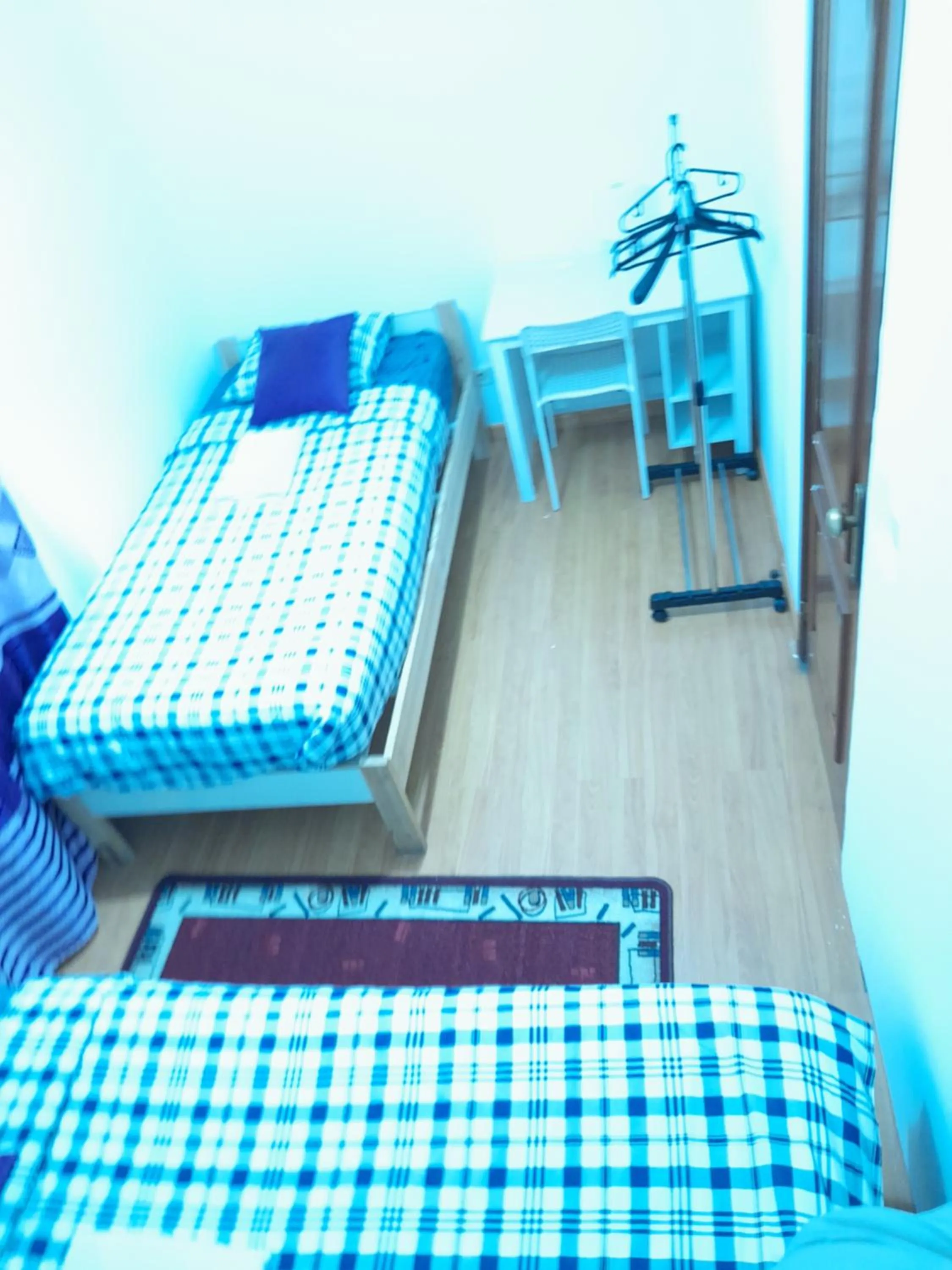 Bed in Garden Guest House