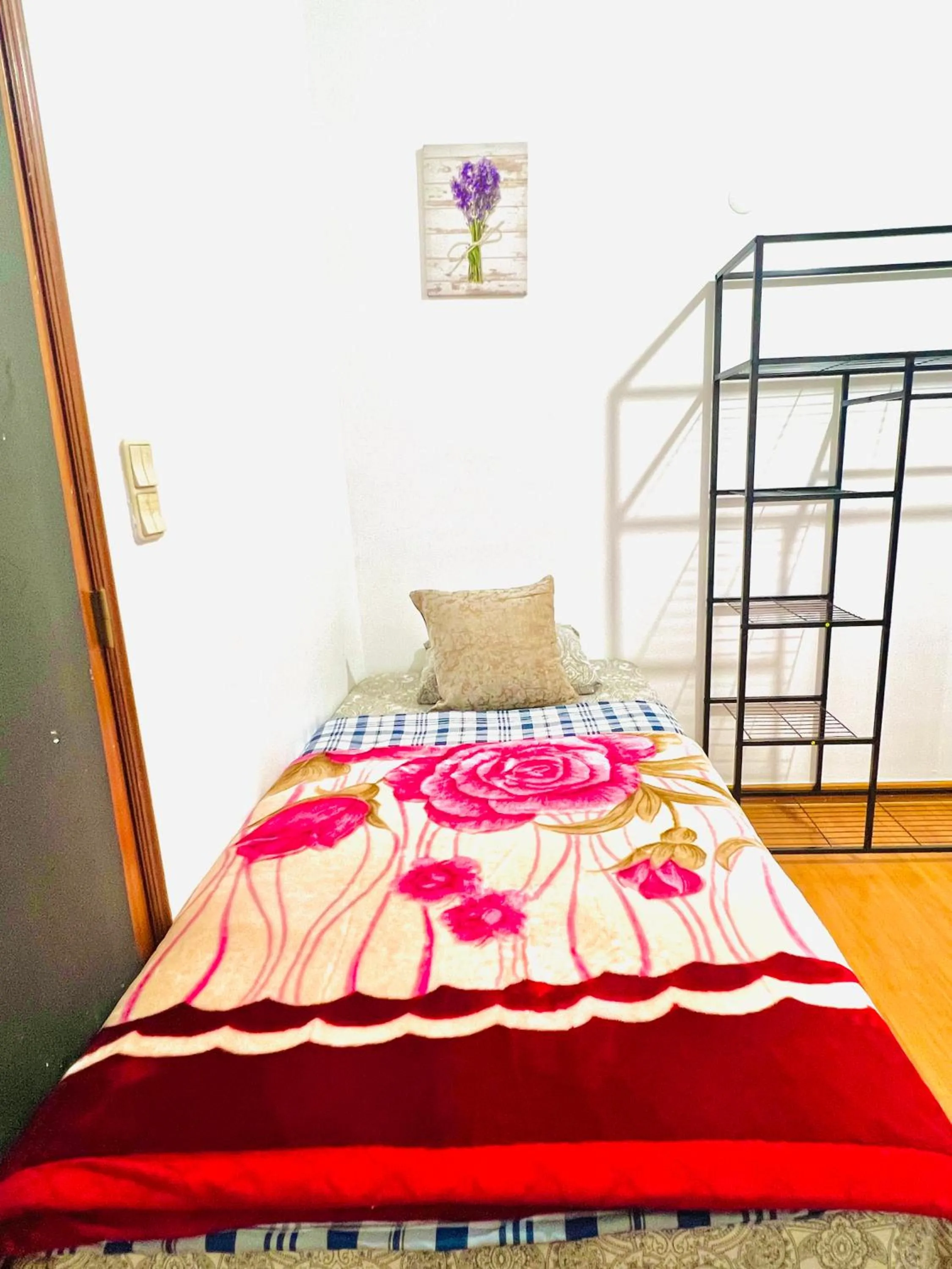 Bed in Garden Guest House