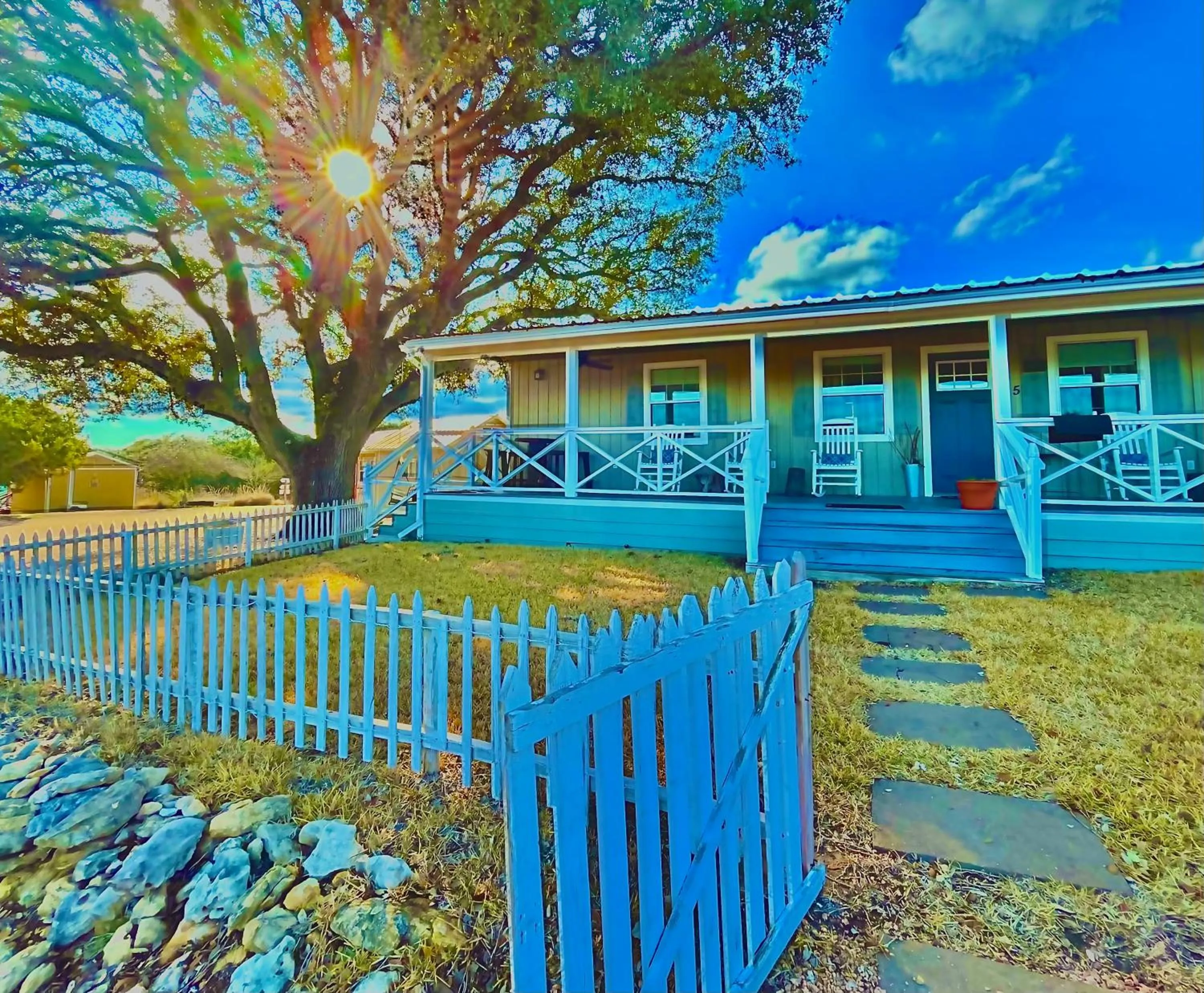 Patio in The Alexander at Creek Road