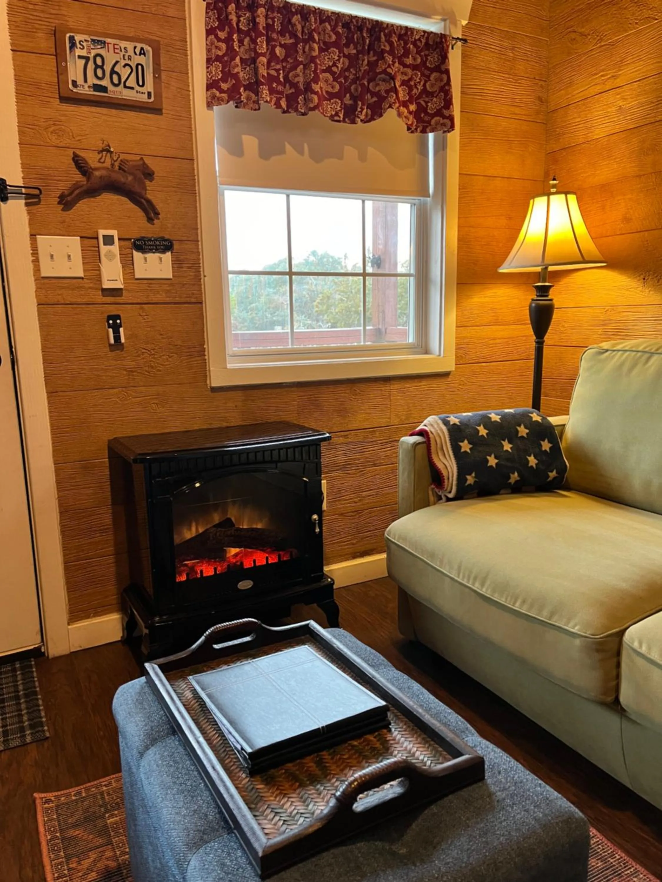 fireplace in The Alexander at Creek Road