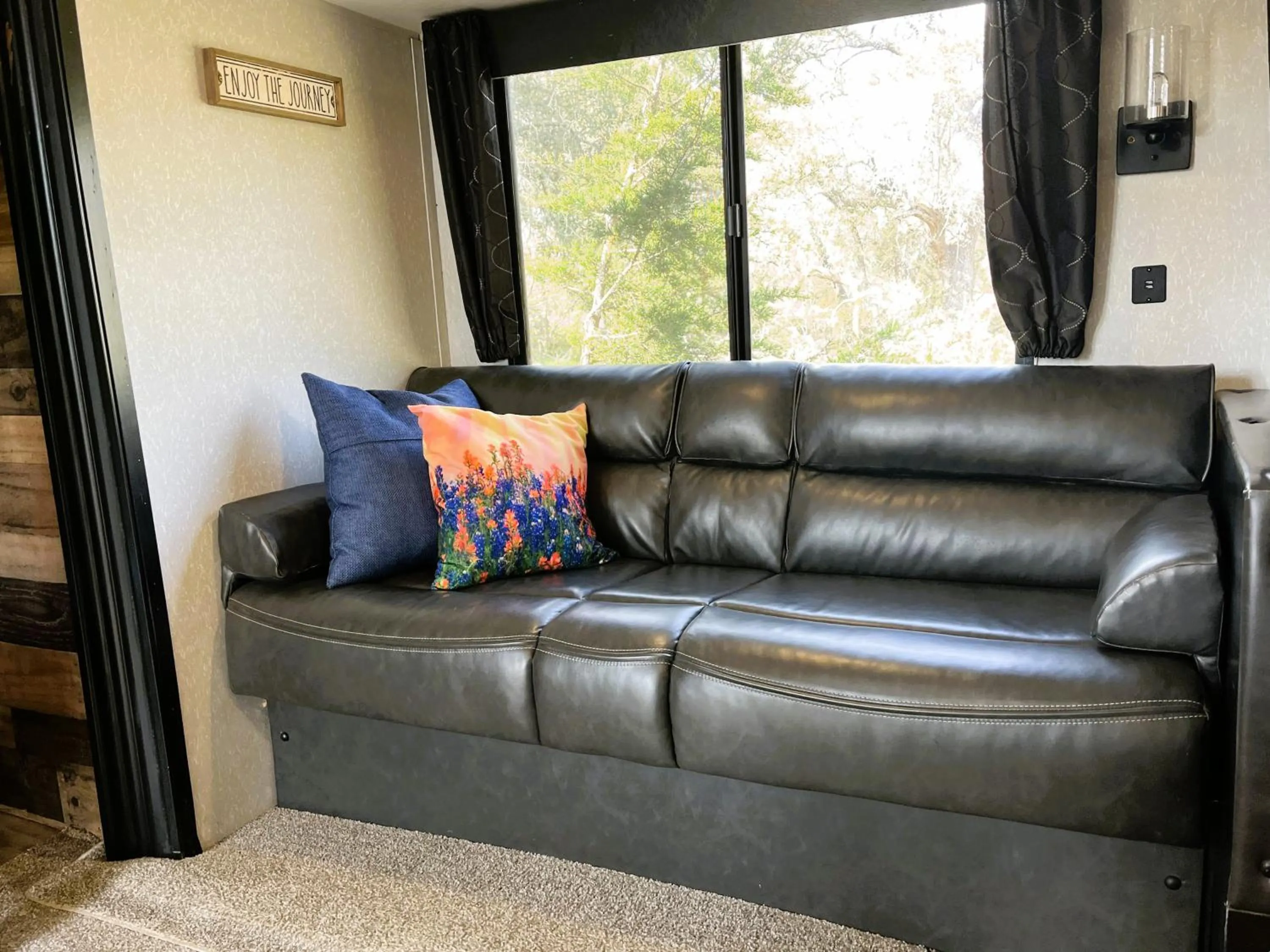 Seating area in The Alexander at Creek Road