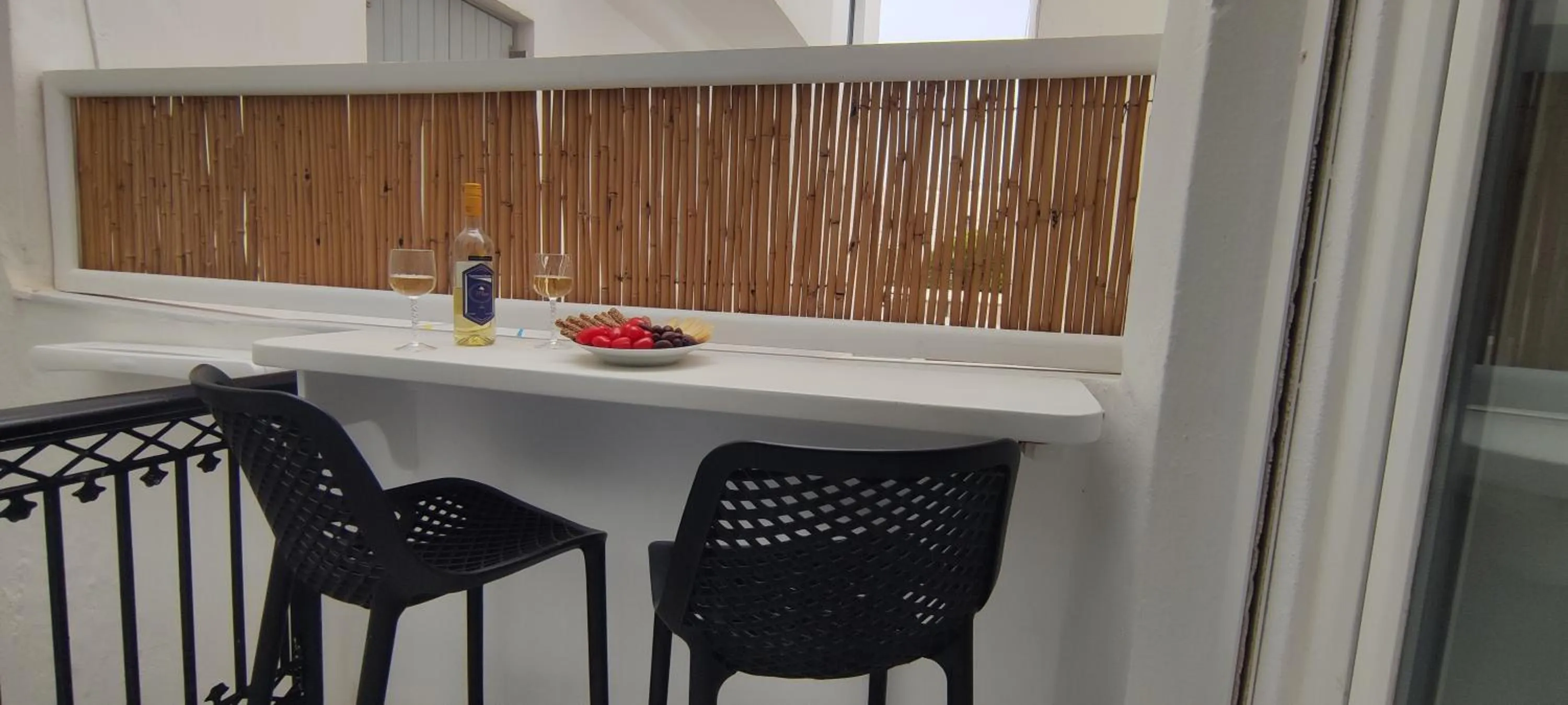 Balcony/Terrace in Kapetanos Rooms