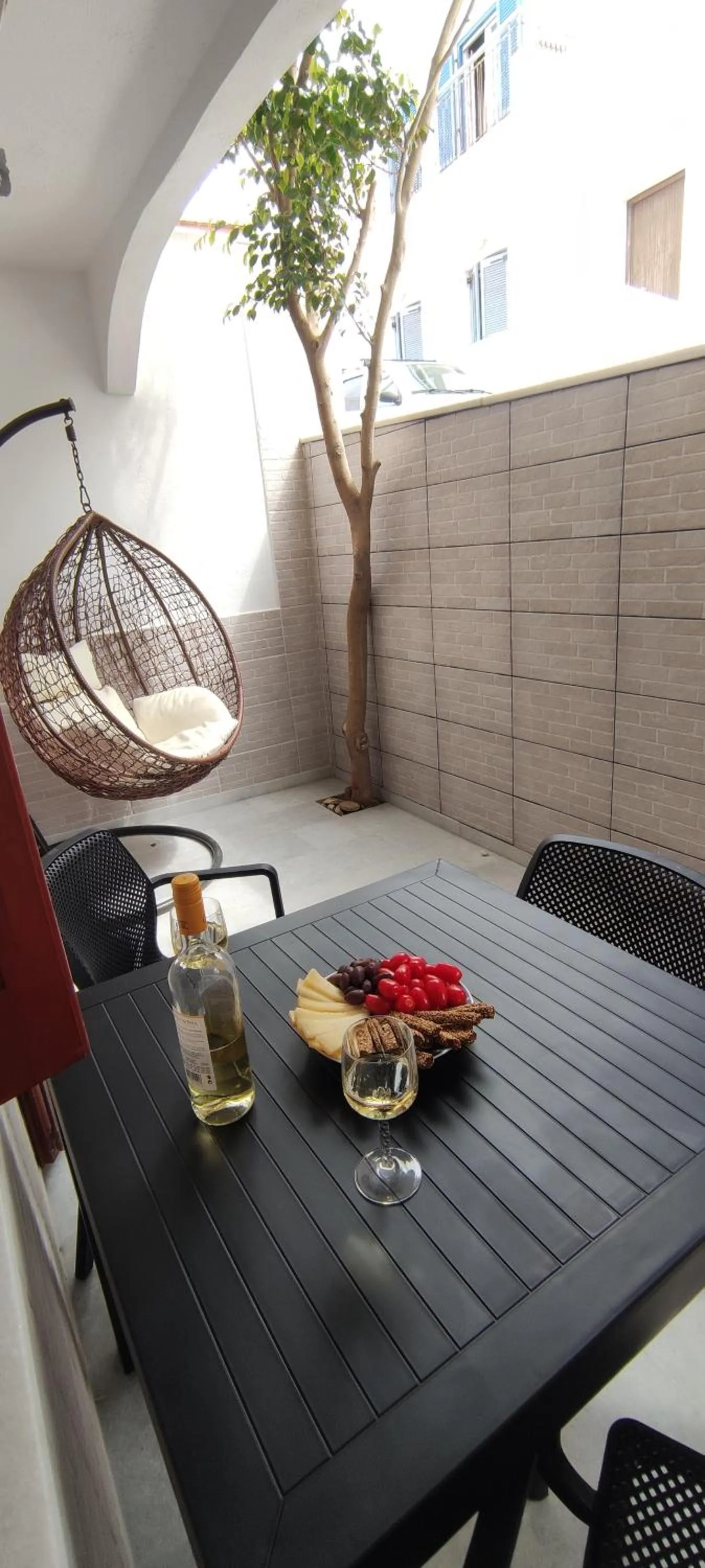 Balcony/Terrace in Kapetanos Rooms