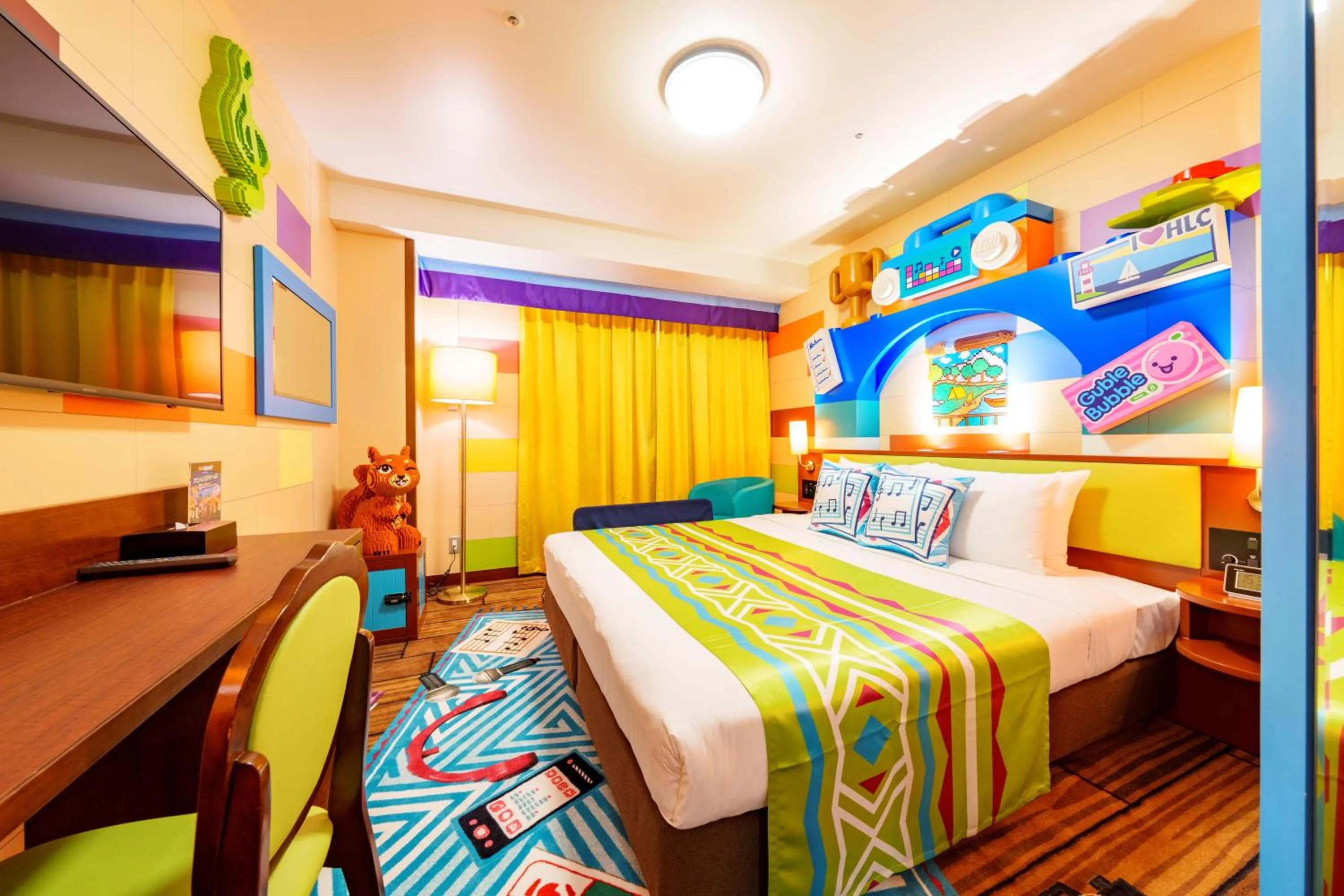 Bed in LEGOLAND Japan Hotel