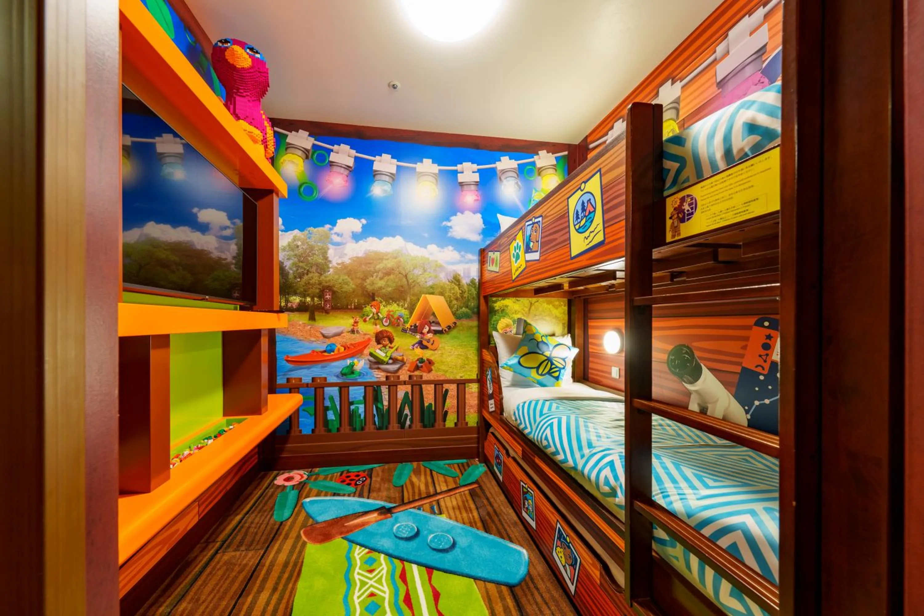 Bed in LEGOLAND Japan Hotel