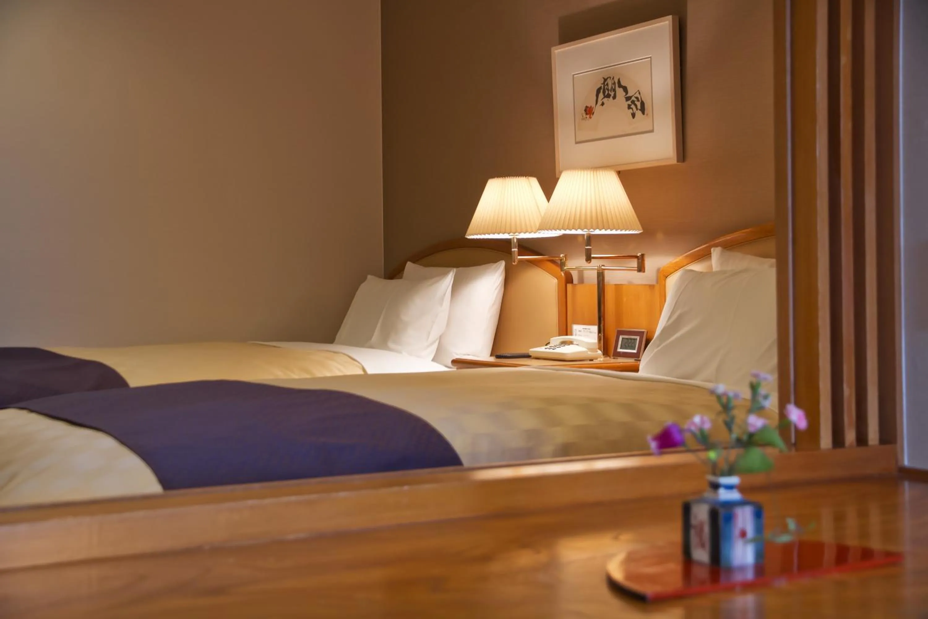 Decorative detail, Bed in Funaya