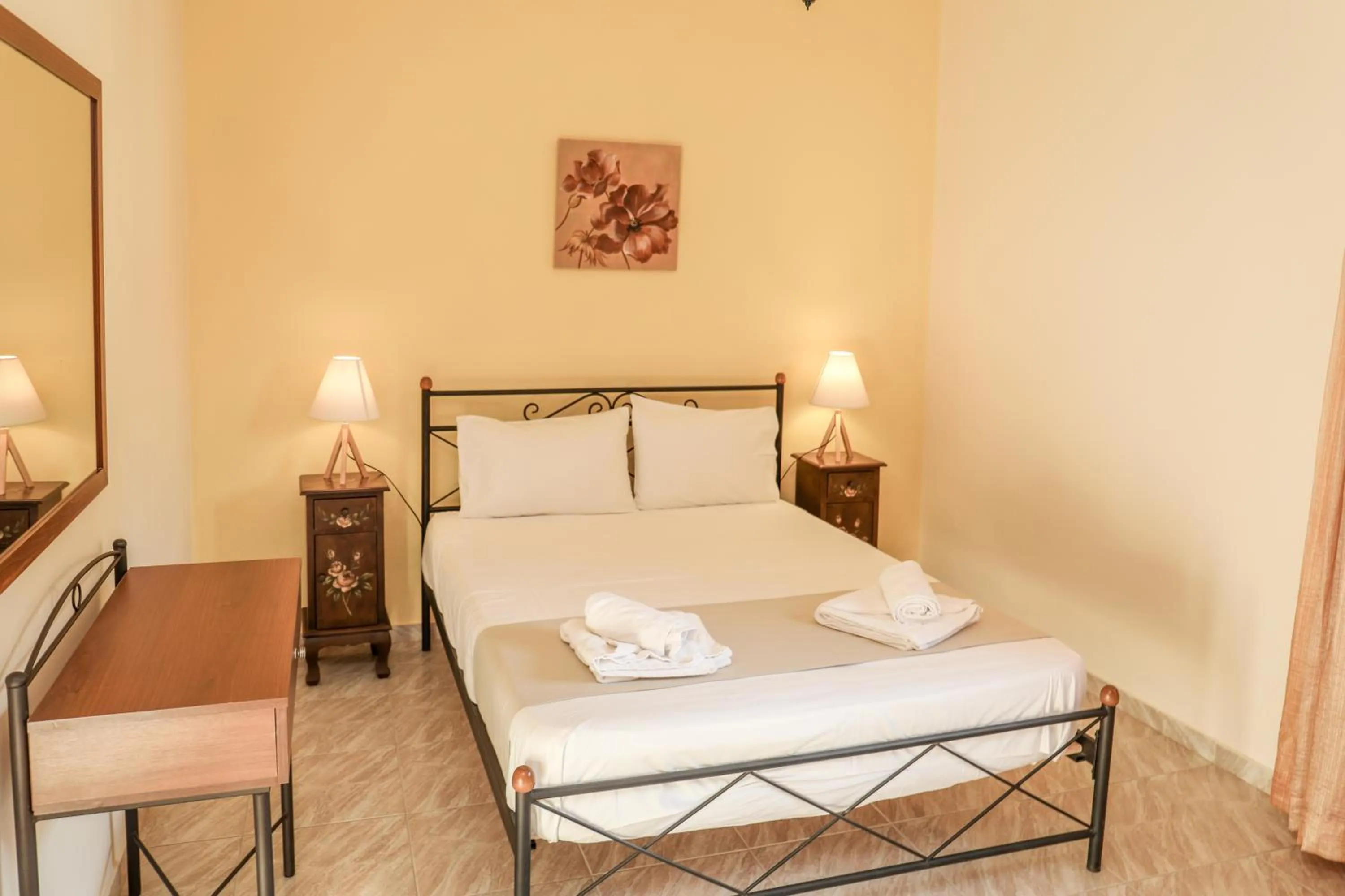 Bed in Takis Studios