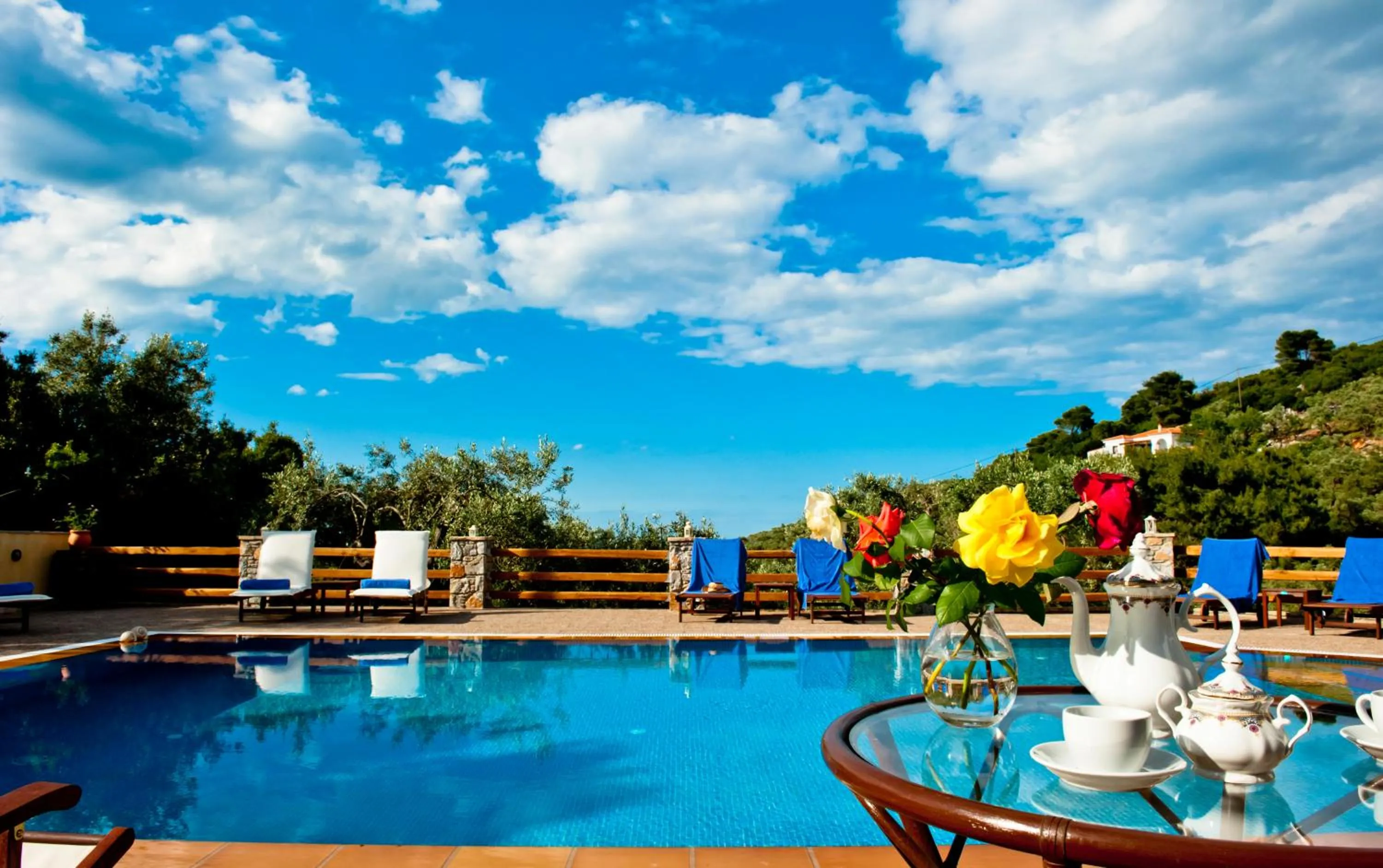 Swimming pool in Takis Studios