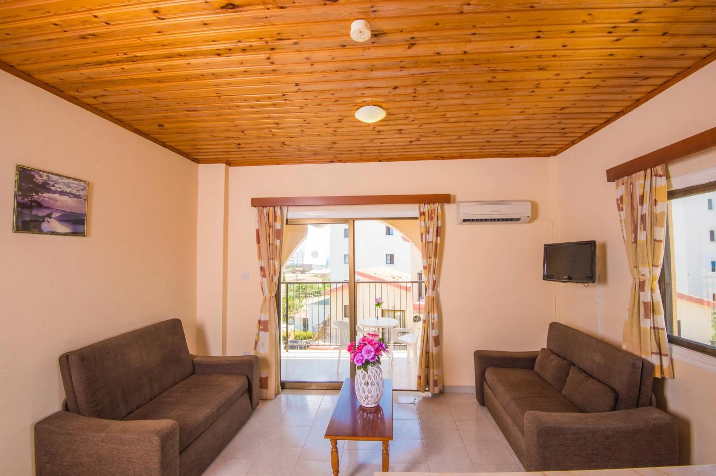 Living room in Windmills Hotel Apartments