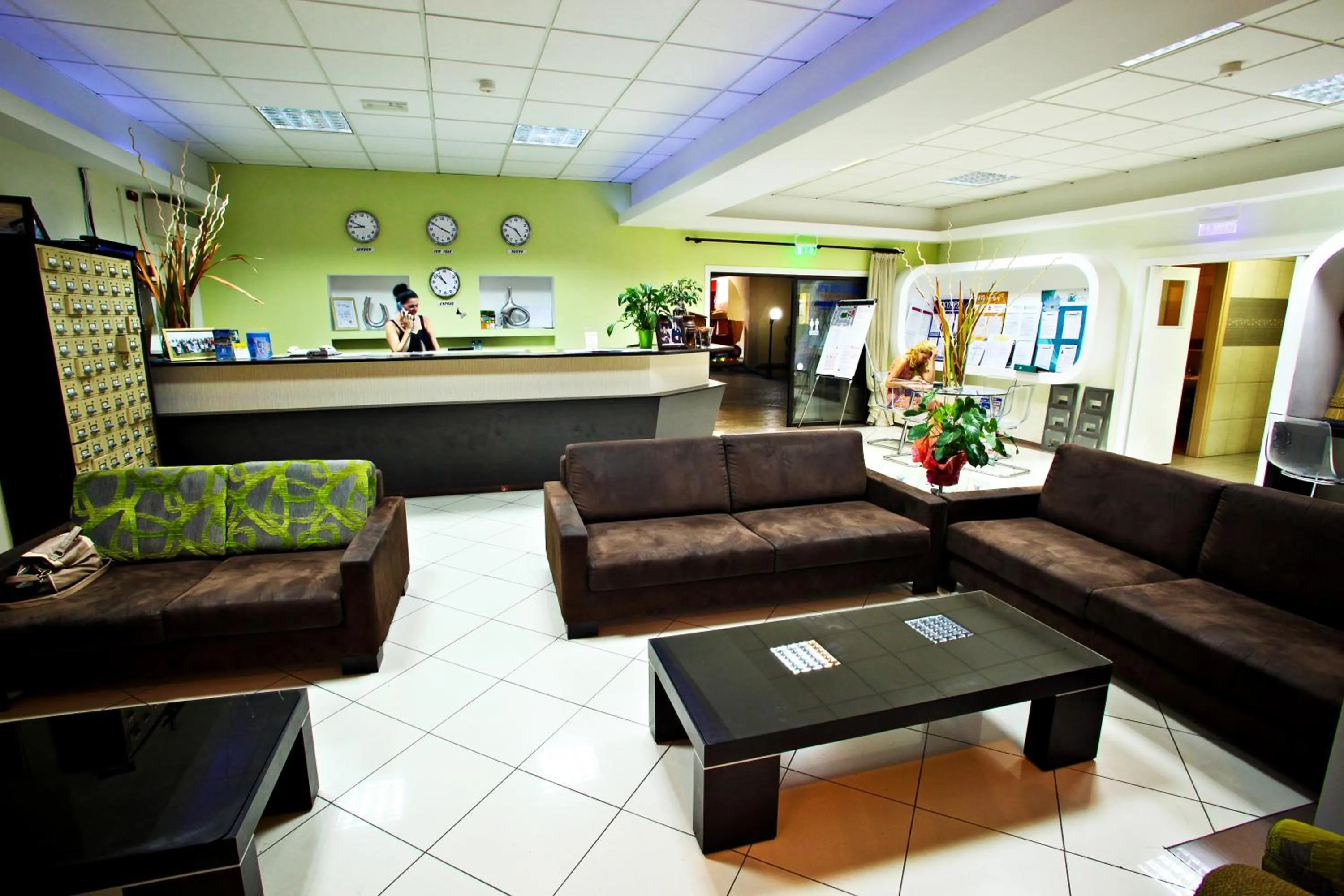 Lobby or reception in Windmills Hotel Apartments