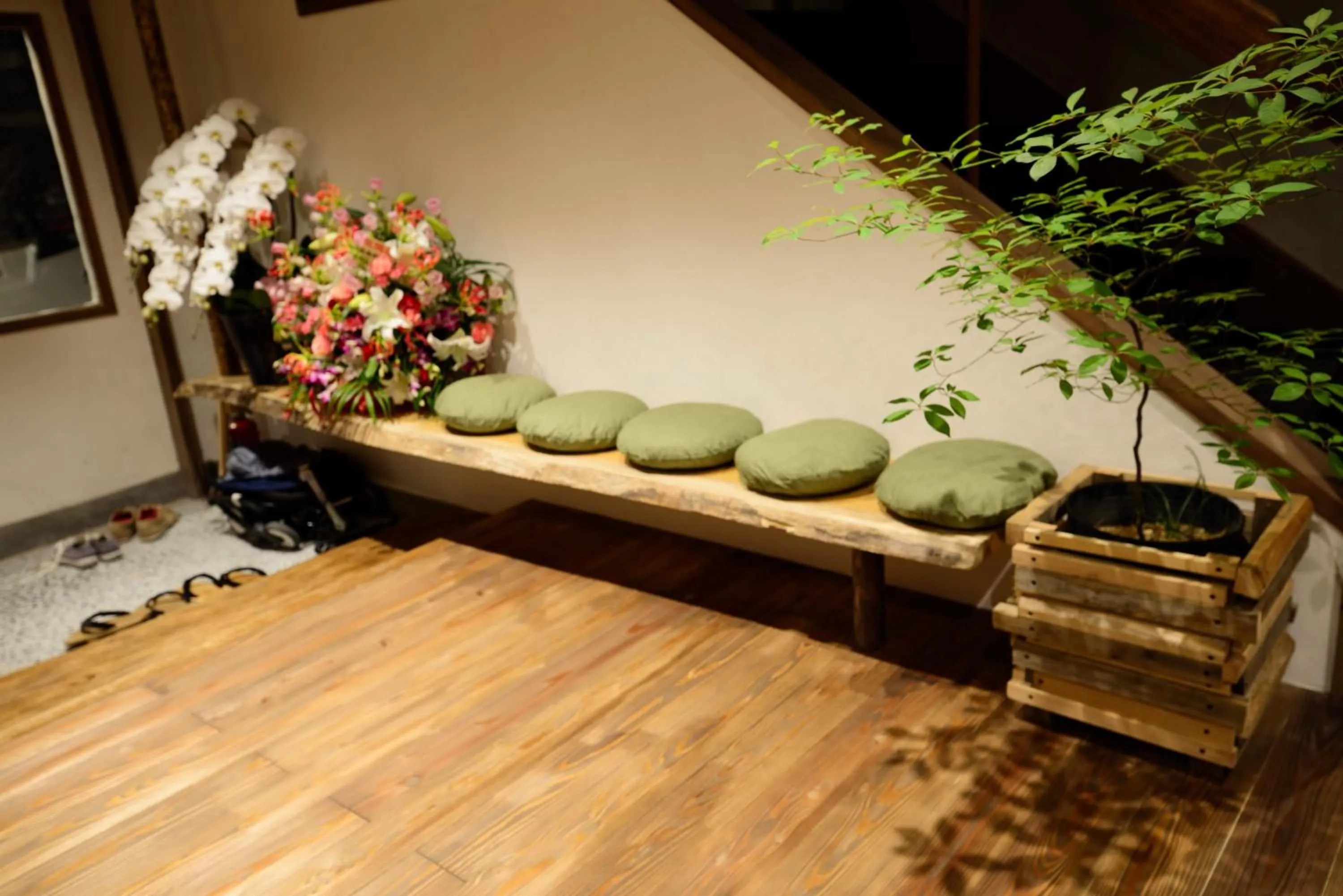 Lobby or reception in Irori Guest House Tenmaku